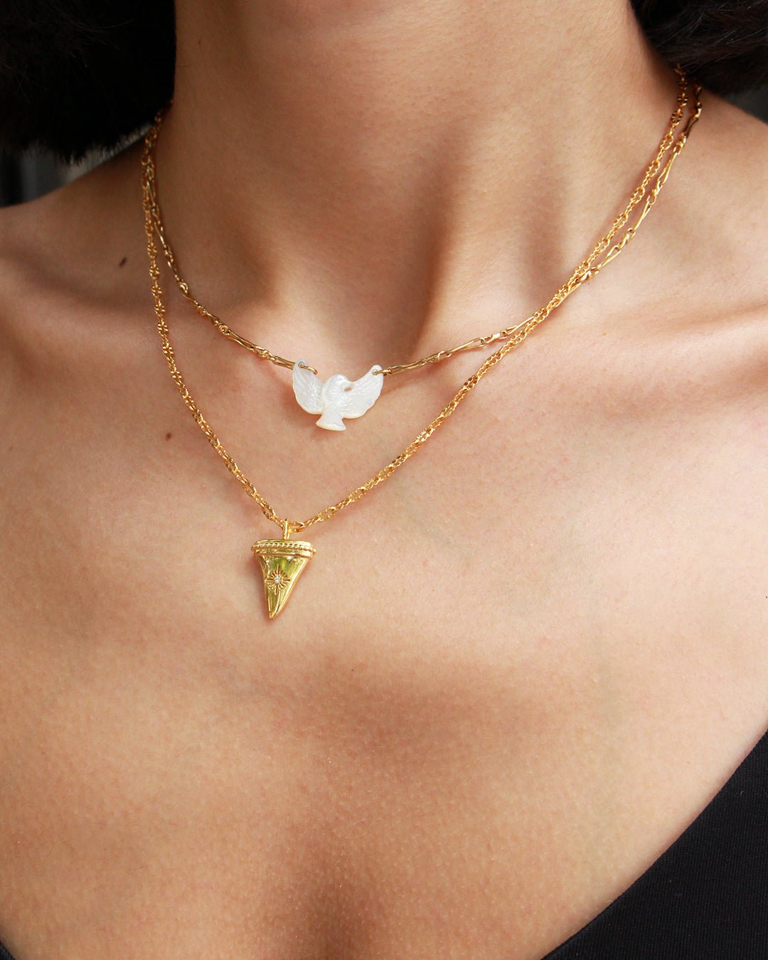 Necklace Bohemia NILAI Golden