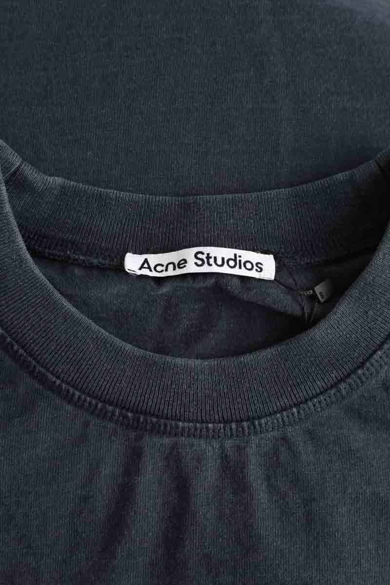 Cotton T-shirt ACNE STUDIOS - Seconde Main Grey