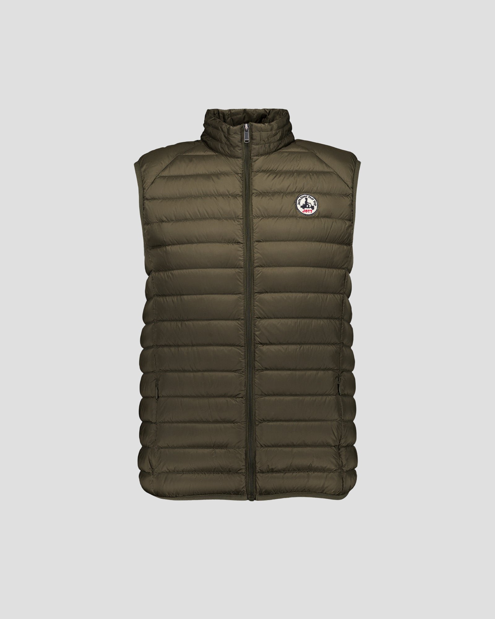 Sleeveless puffer jacket Tom JOTT Green