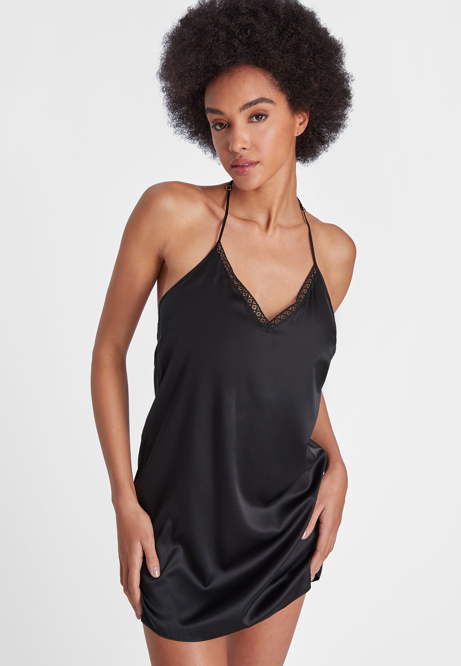 Babydoll nightdress AUBADE Black