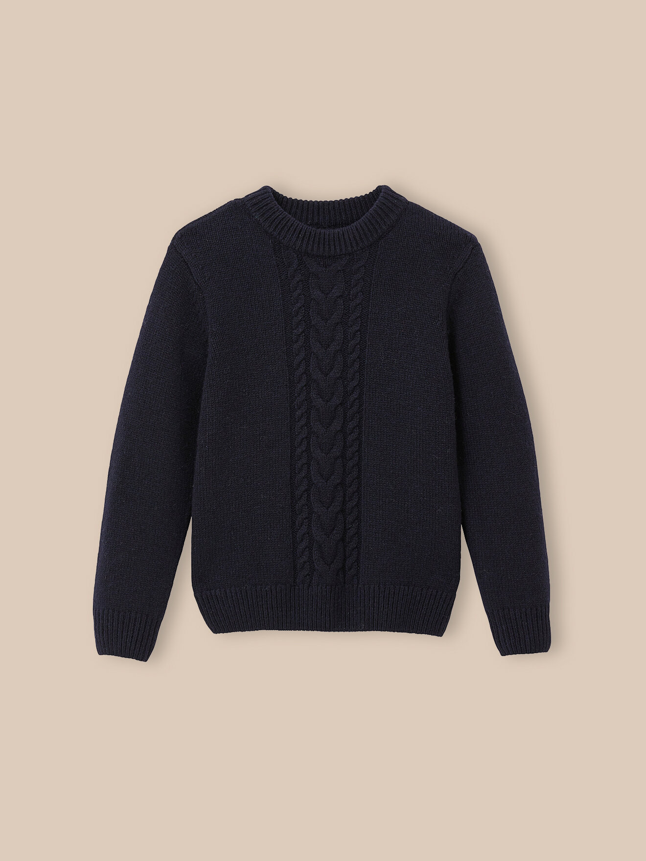 Lambswool sweater CYRILLUS Blue