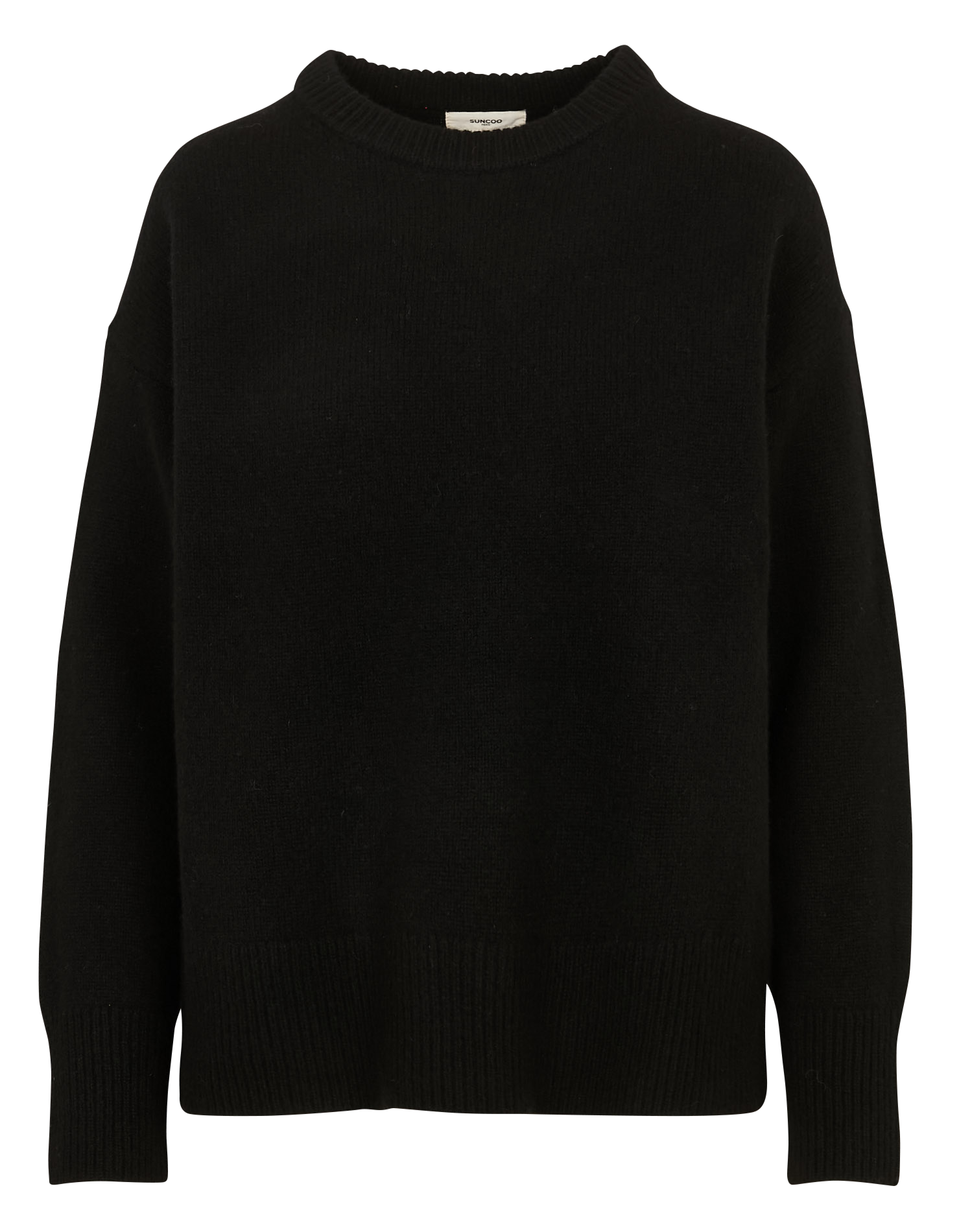 Pull droit col rond en laine SUNCOO