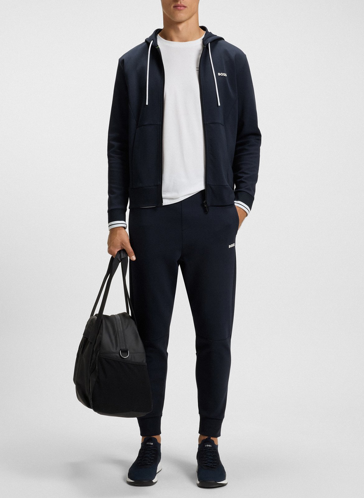 Hooded cardigan  BOSS Blue