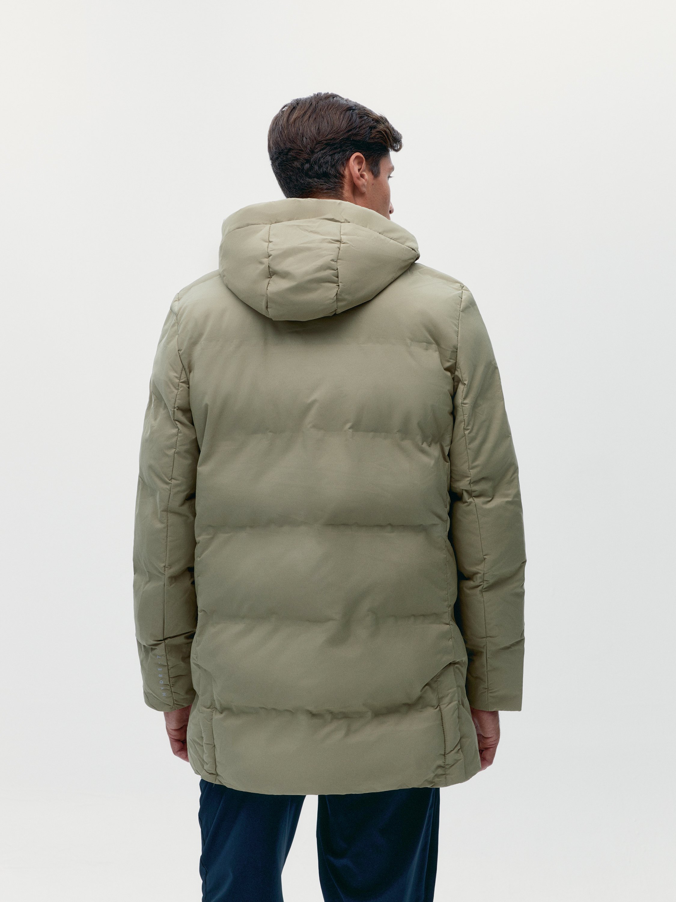 Zip-up performance athleisure sports jacket BORN LIVING YOGA Brown