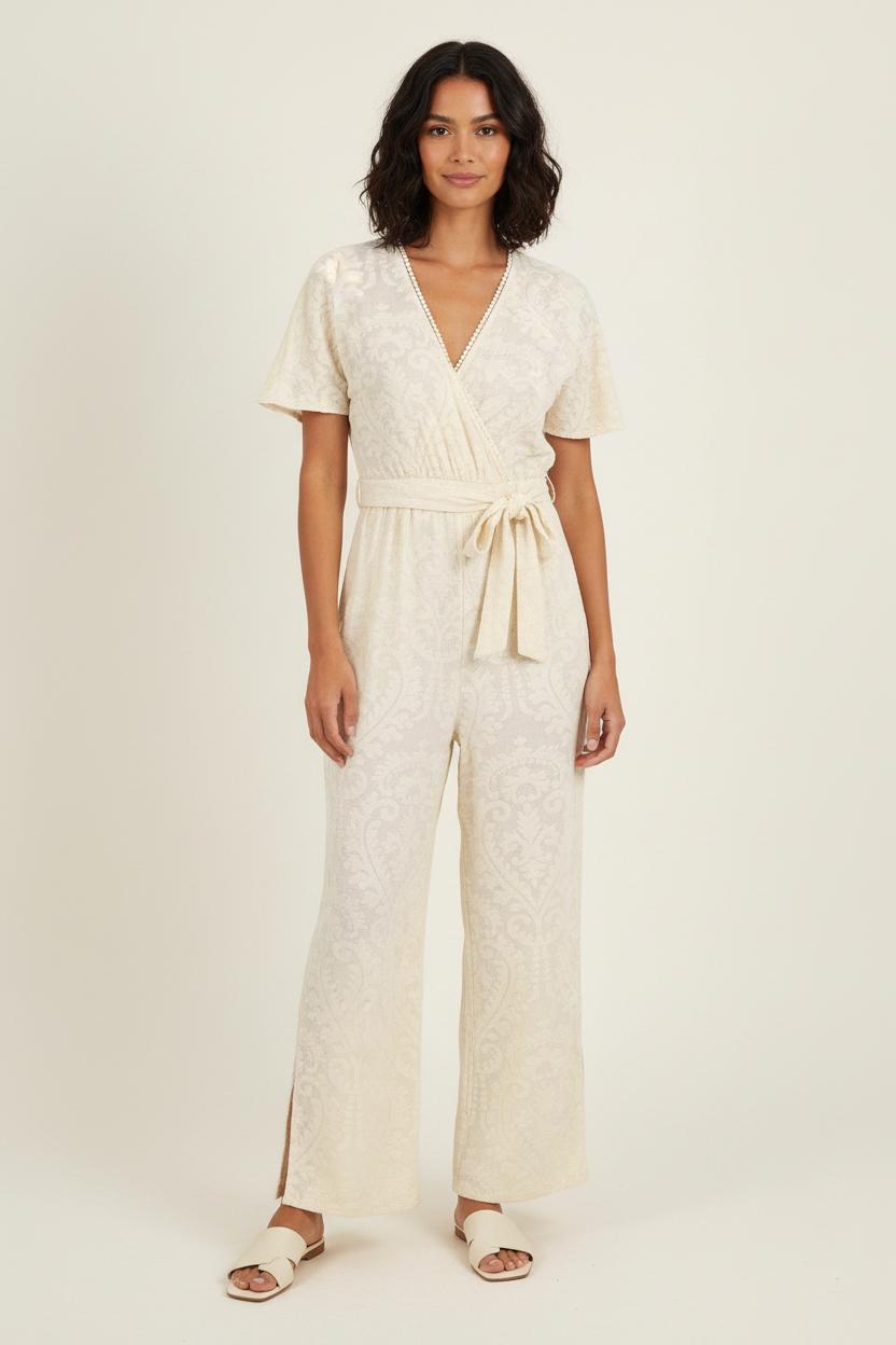 Jumpsuit LOUISE MISHA - Seconde Main Beige