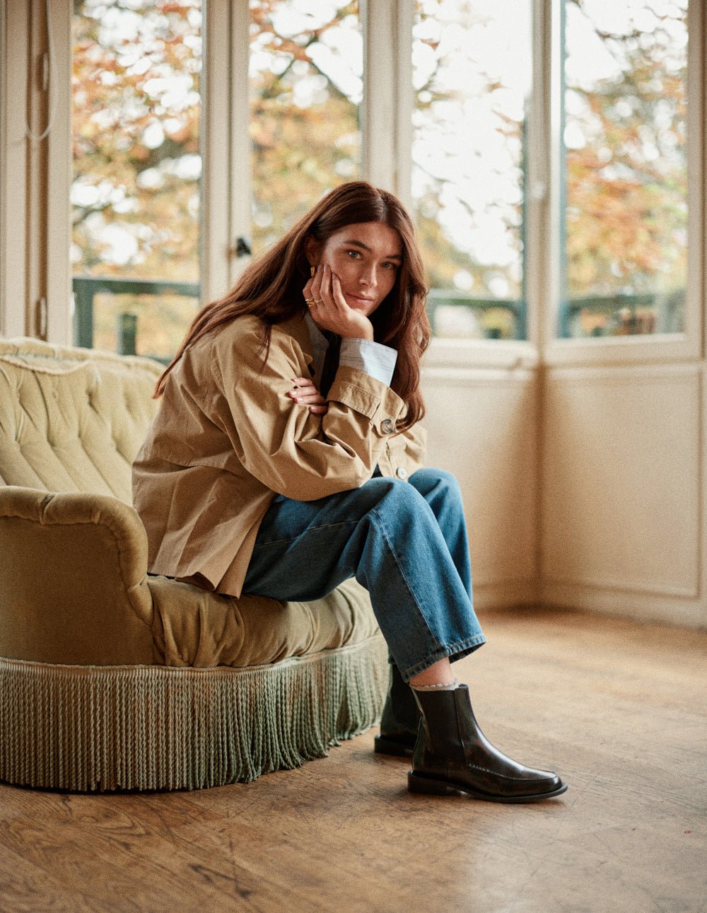 Ankle boots ODAJE EX. M.MOUSTACHE Black