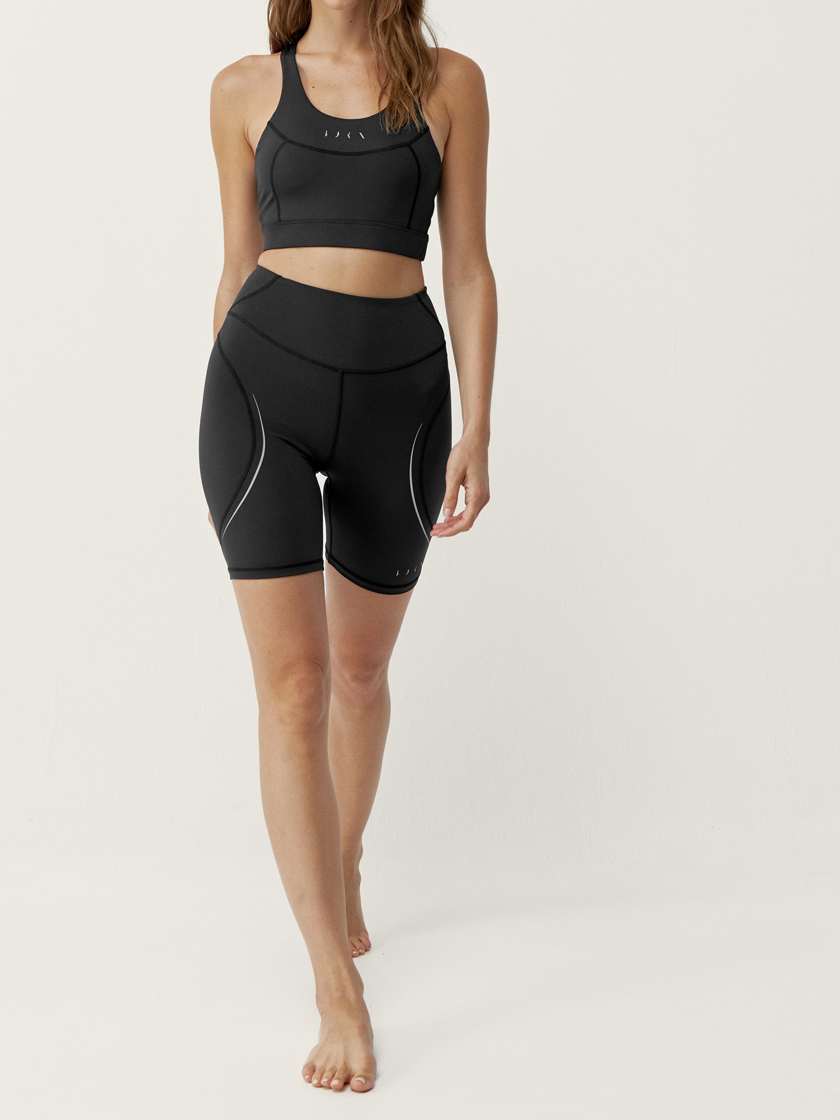 High support performance sports bra Becky Black