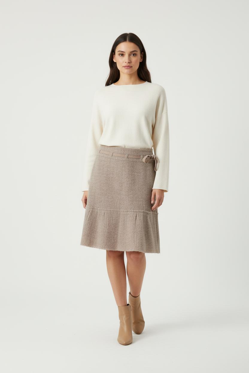 Short & midi skirt MAX MARA - Seconde Main Grey
