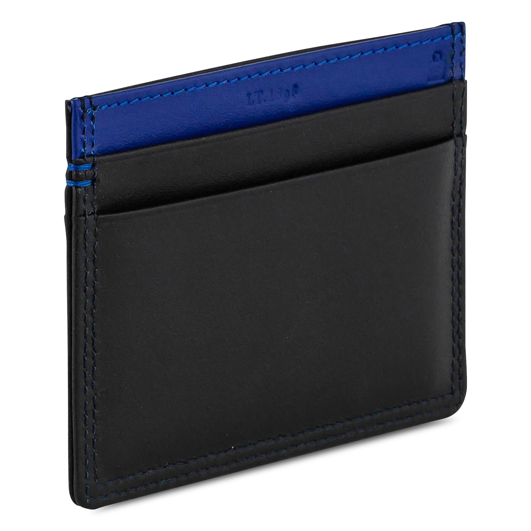 - 100 % Leder, - 6 Kartenschlitze, - 1 zentrale Tasche, - Maße: B10 x H7 cm. LE TANNEUR Schwarz