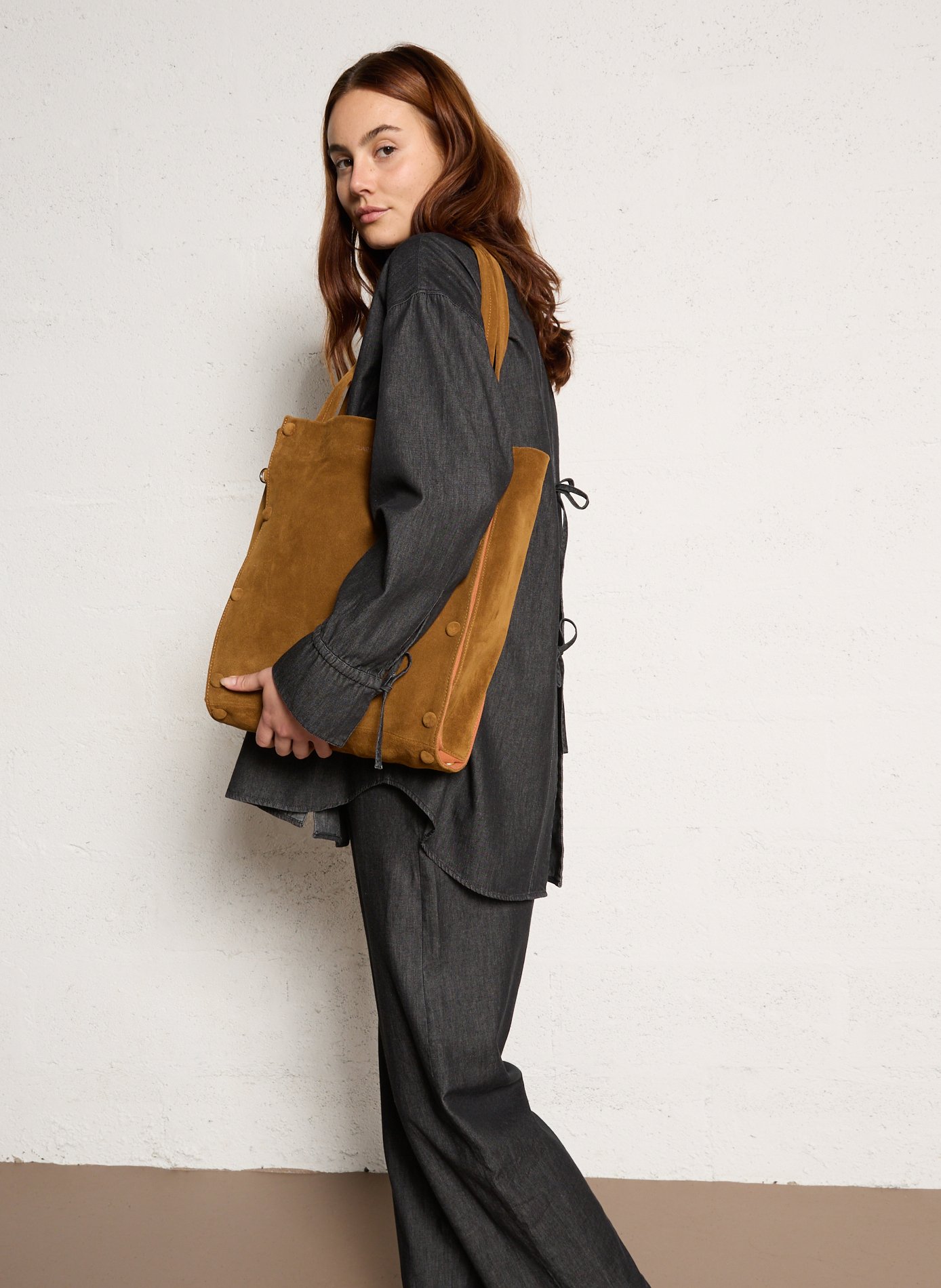 Billy L leather bag  CLARIS VIROT Brown