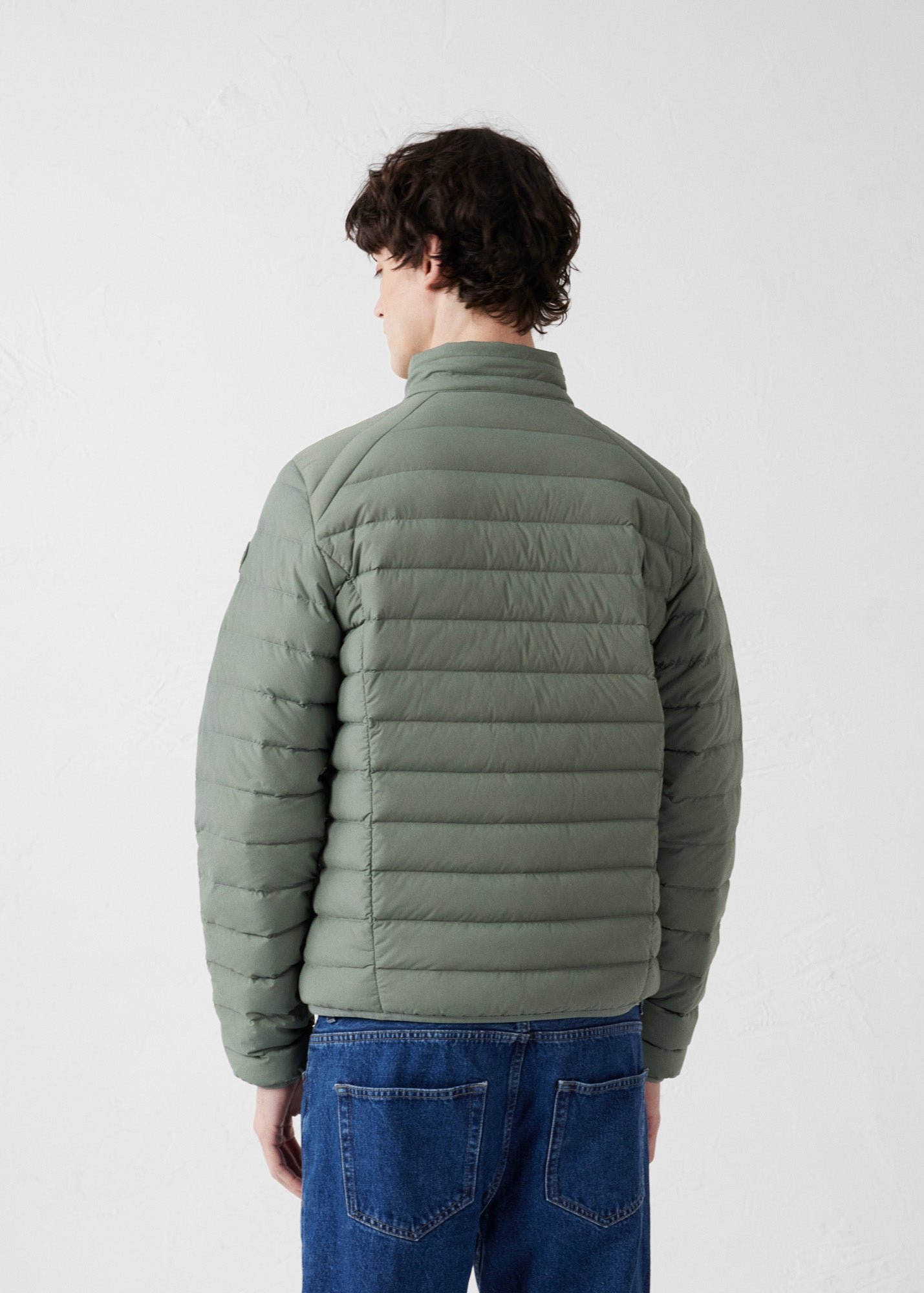 Stretch light down jacket Aragon JOTT Green