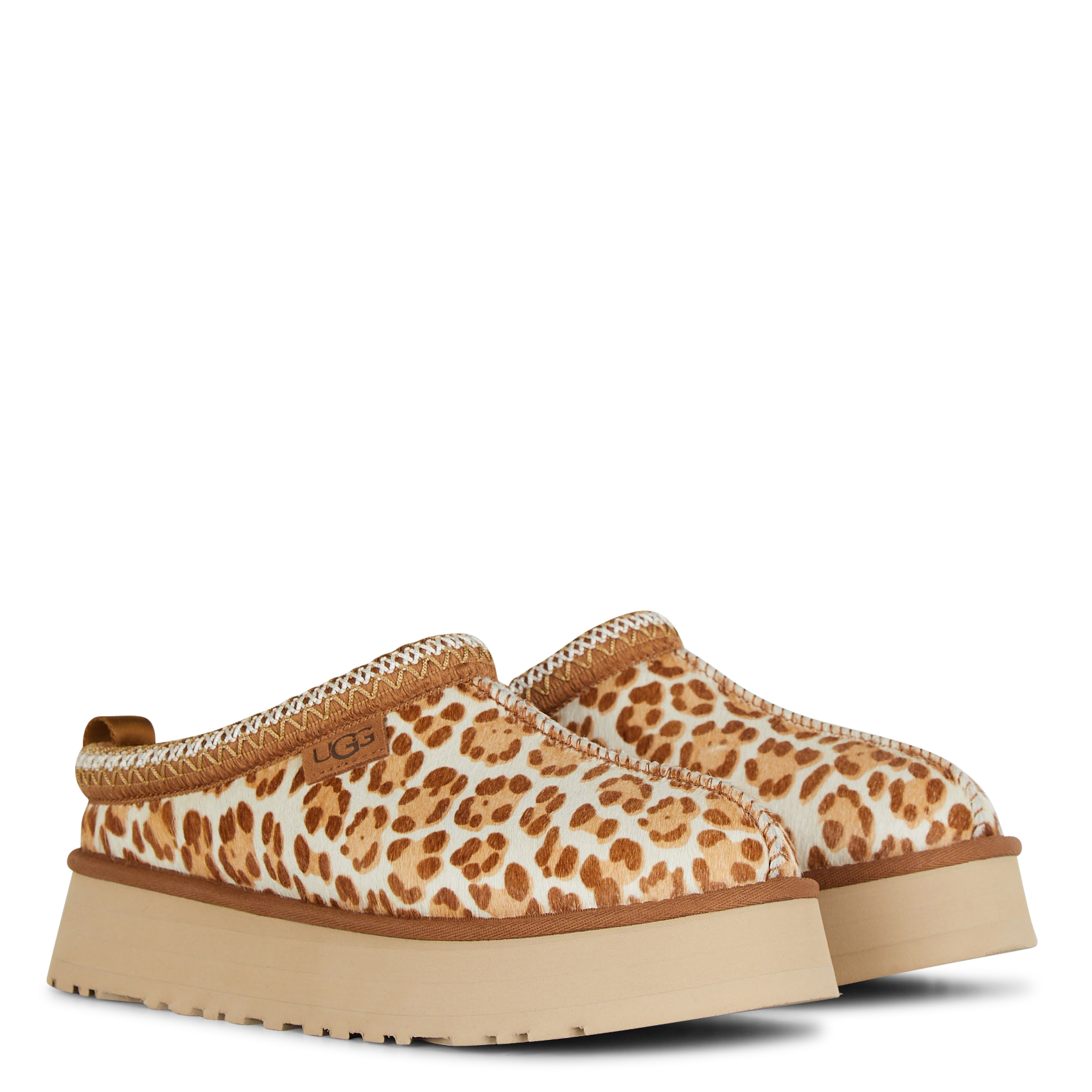 Sabot en cuir mélangé UGG Multicolore