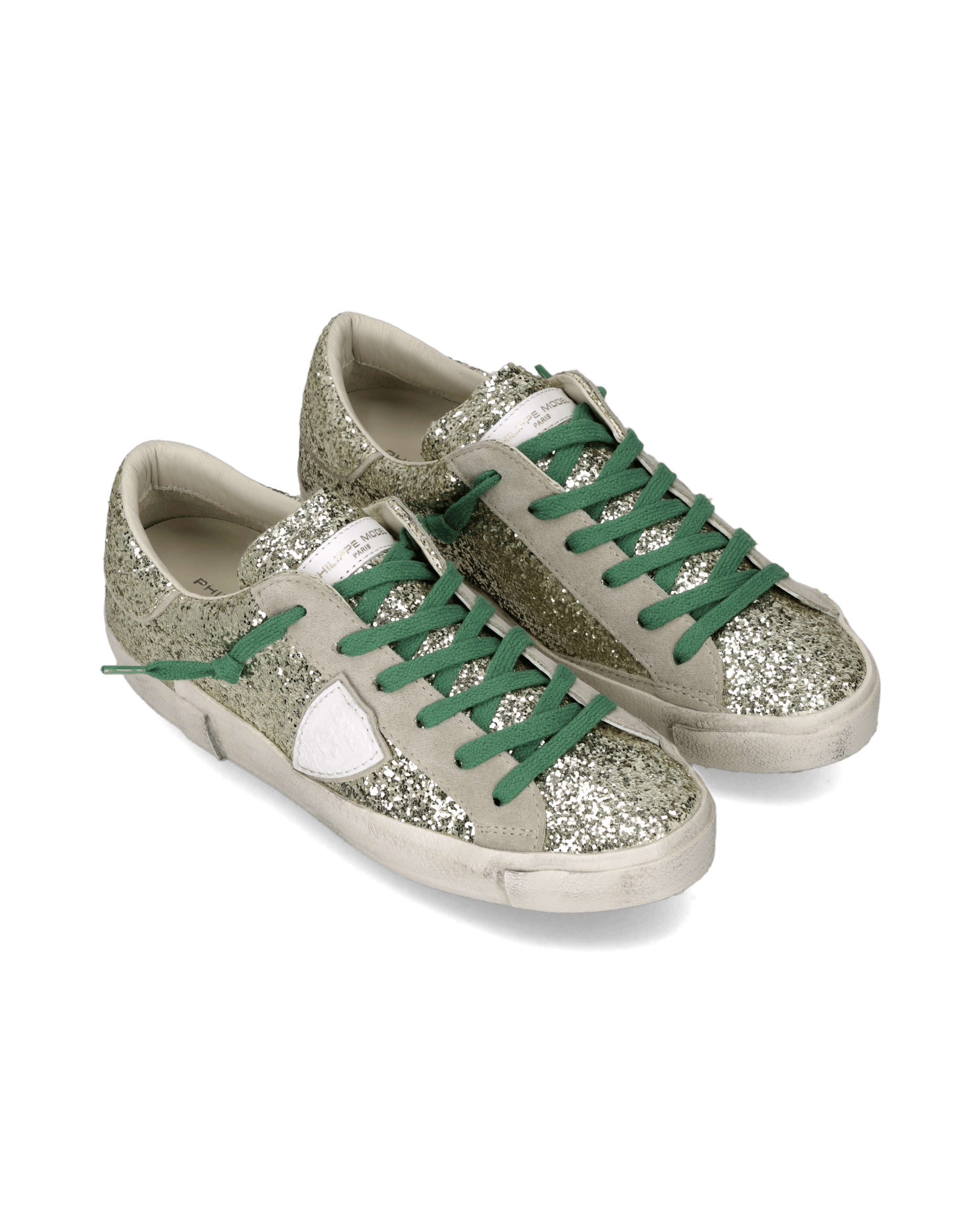 Tennis sneakers. PHILIPPE MODEL Golden