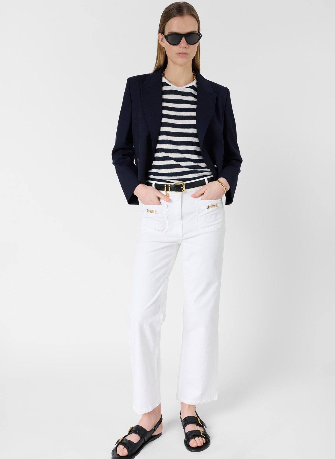 Carrot trousers GERARD DAREL White