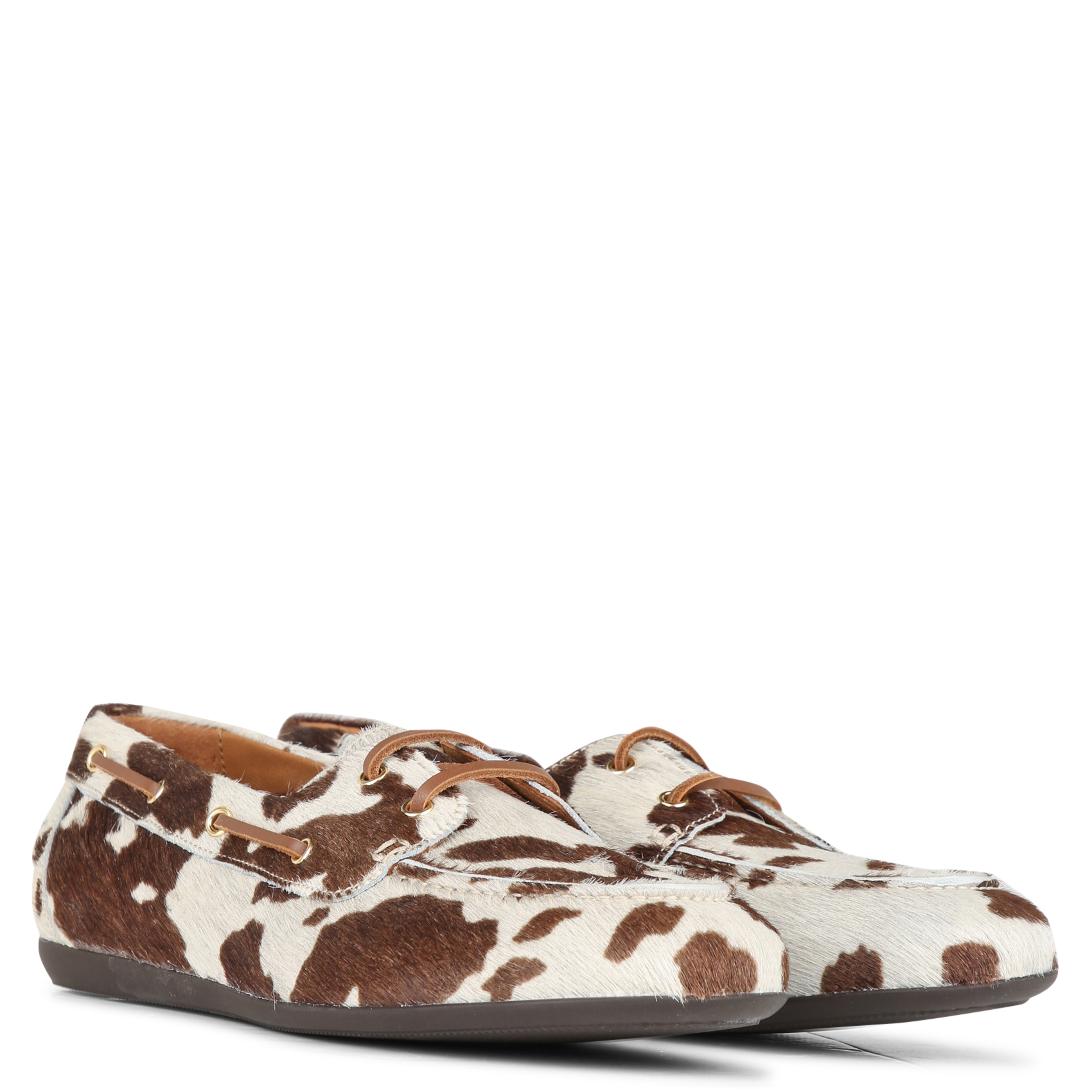 Bootsschuhe aus bedrucktem Ponyleder BOBBIES Mehrfarbig