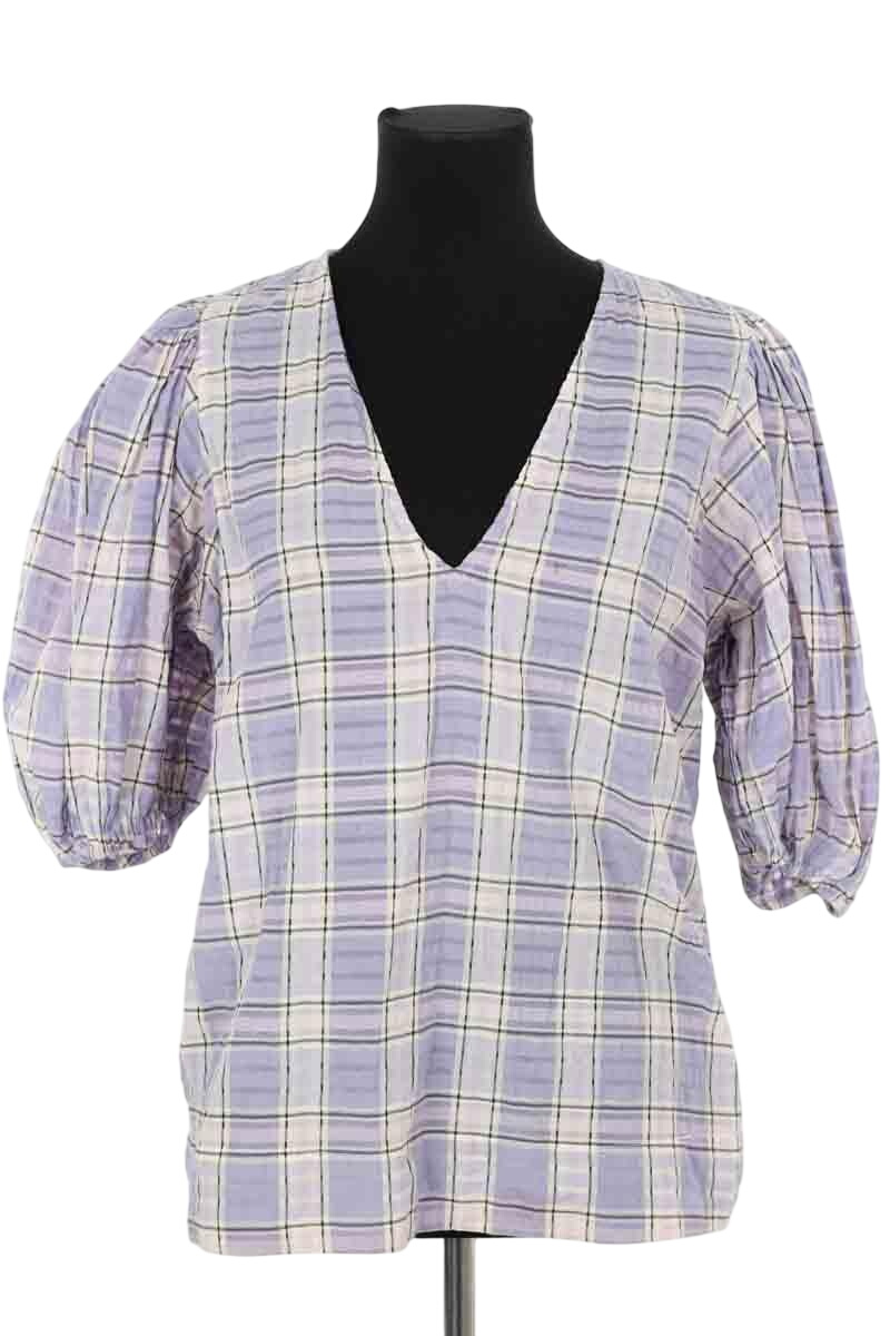 Blouse GANNI - Seconde Main Purple