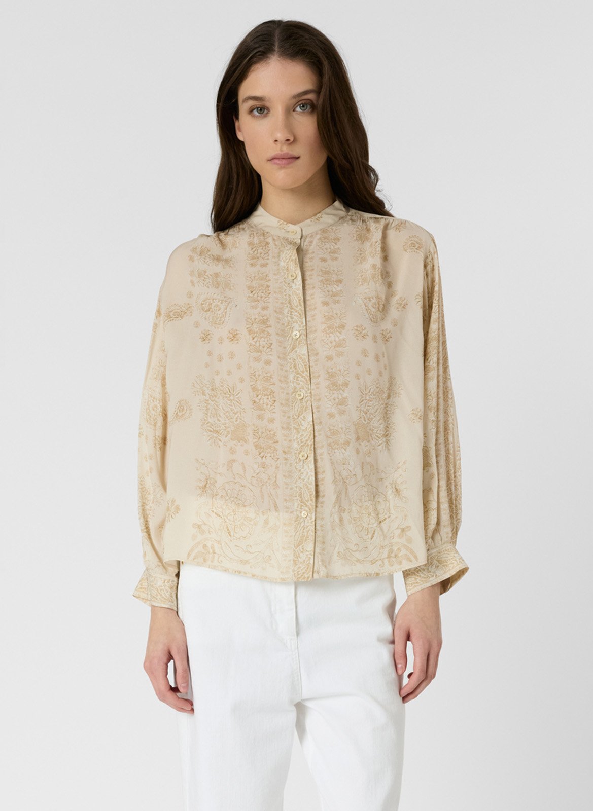 Printed straight shirt GERARD DAREL Red
