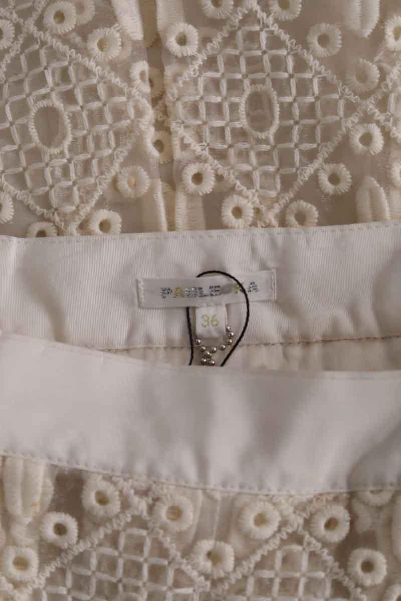 Mini skirt PAULE KA - Seconde main Beige