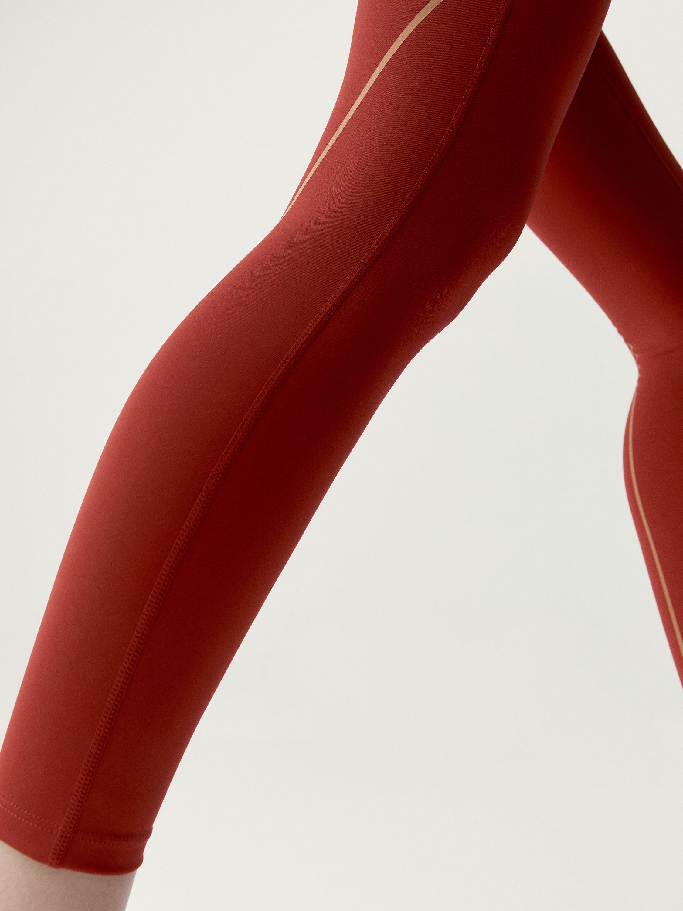Performance long sports leggings BORN Orange