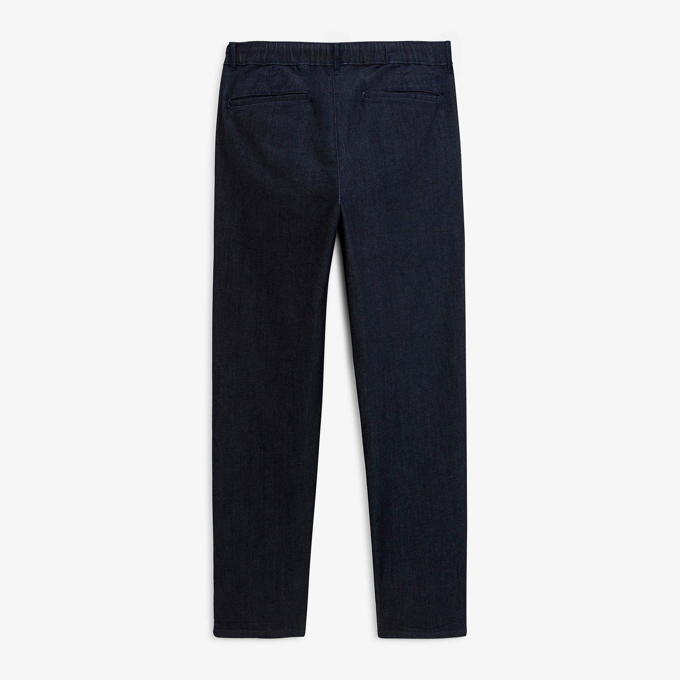 Stretch denim pants with elastic waistband SERGE BLANCO Blue