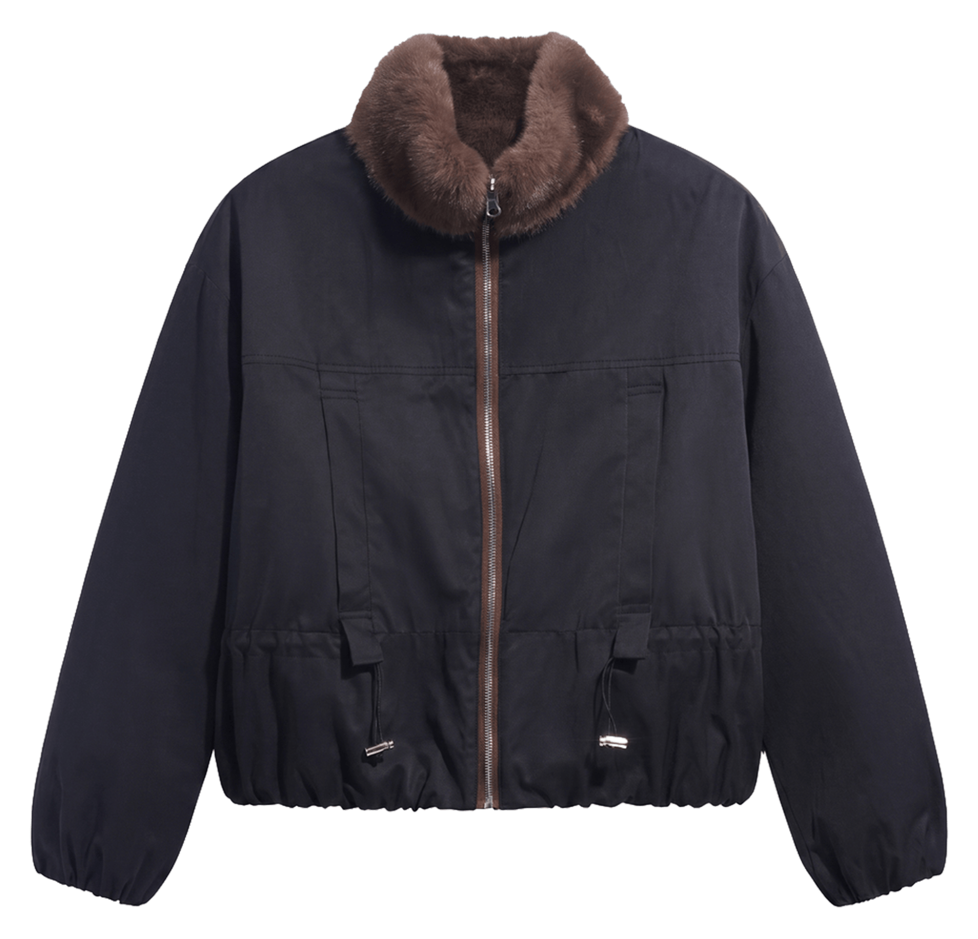 Manteau réversible effet fourrure GERARD DAREL Bruin
