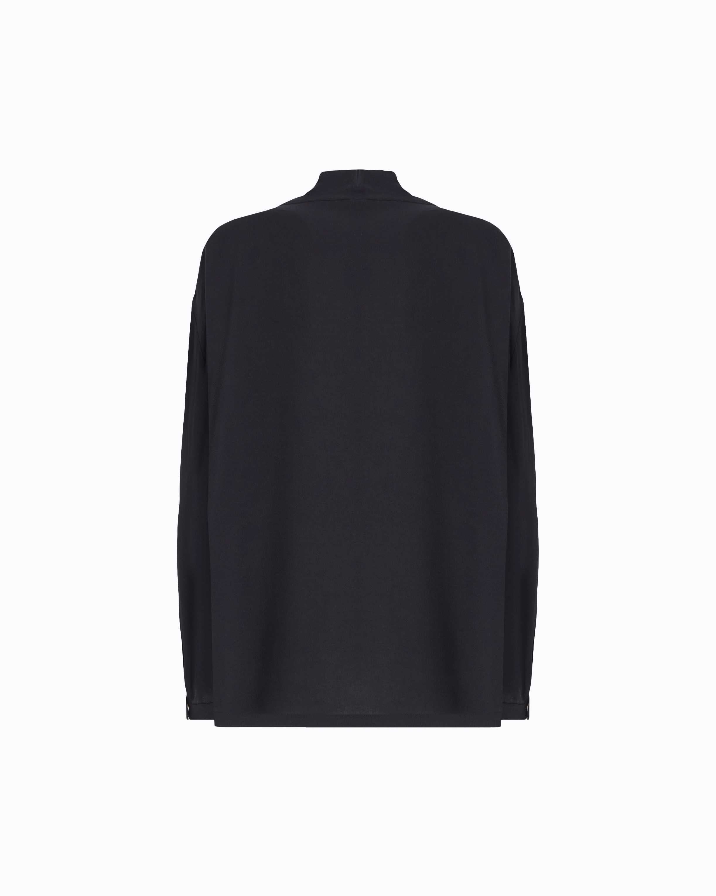 Blouse boutonnée avec poches PINKO Bleu