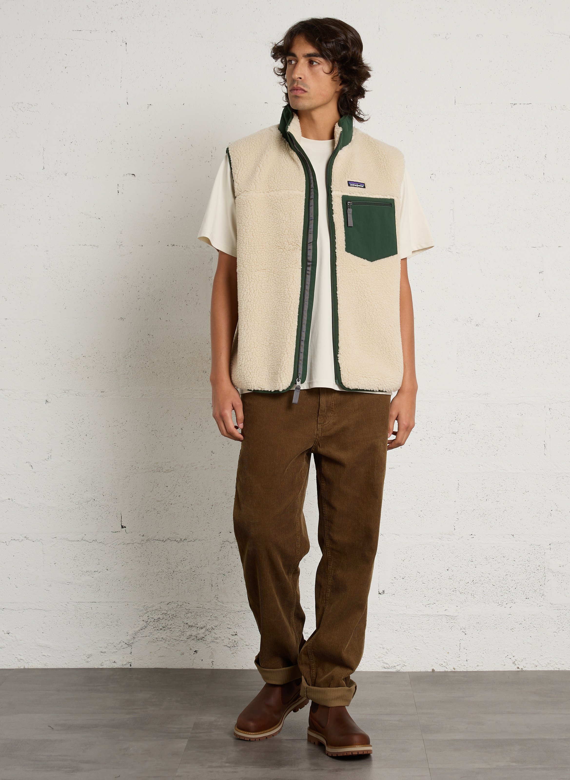Straight high-neck fleece PATAGONIA Green