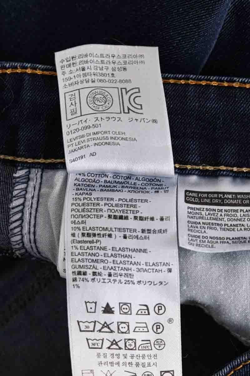 Slim-fit jeans LEVI'S - Seconde main Blue