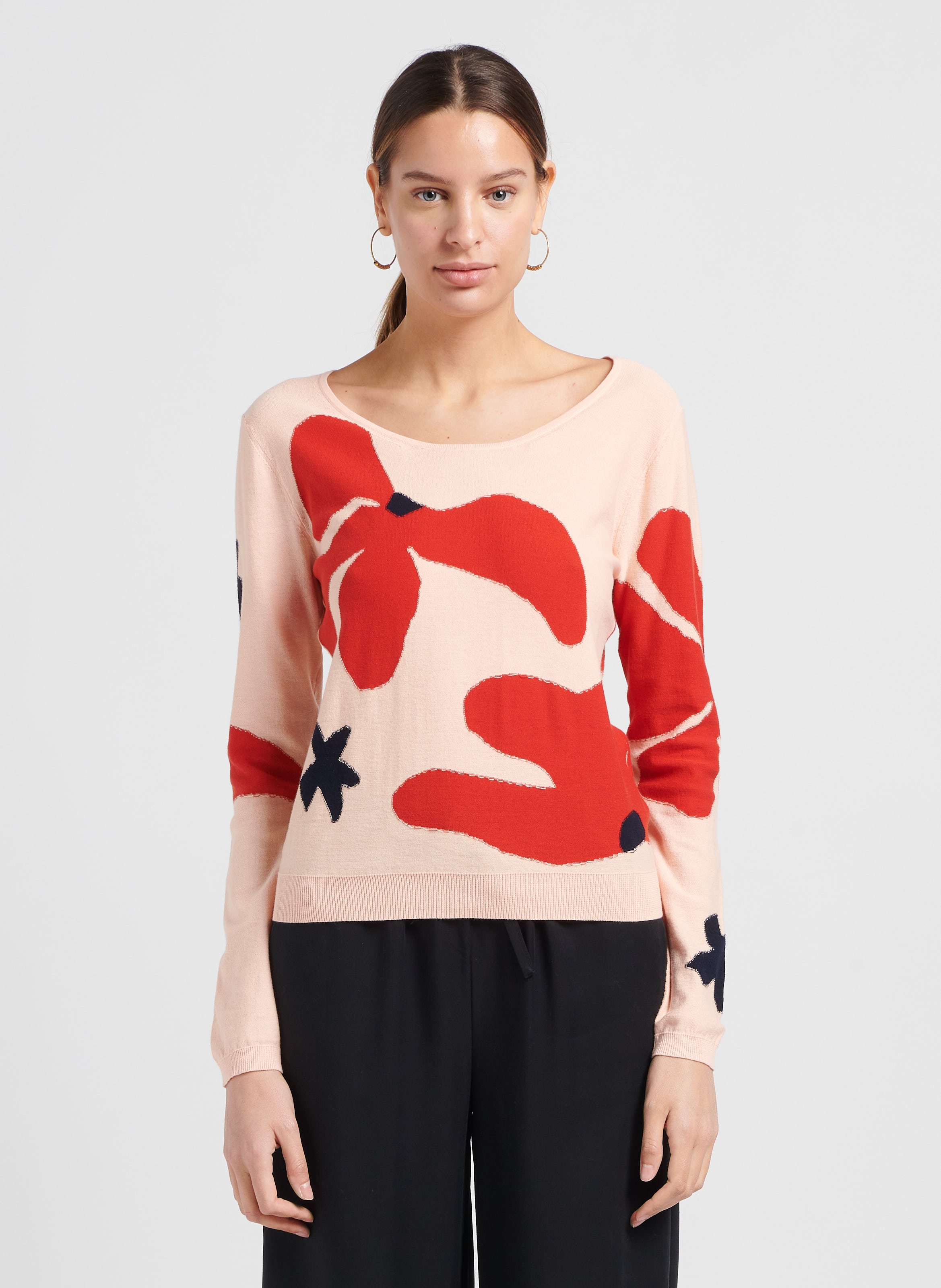 Round-neck cotton sweater PAUL SMITH Yellow