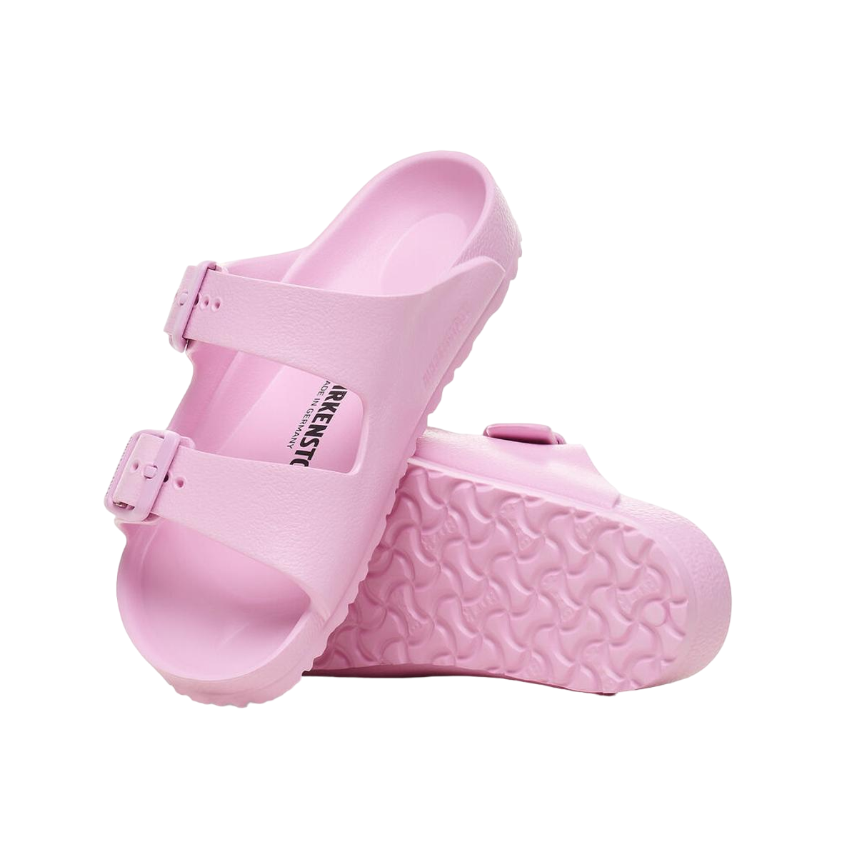 Faux leather sandals BIRKENSTOCK Pink