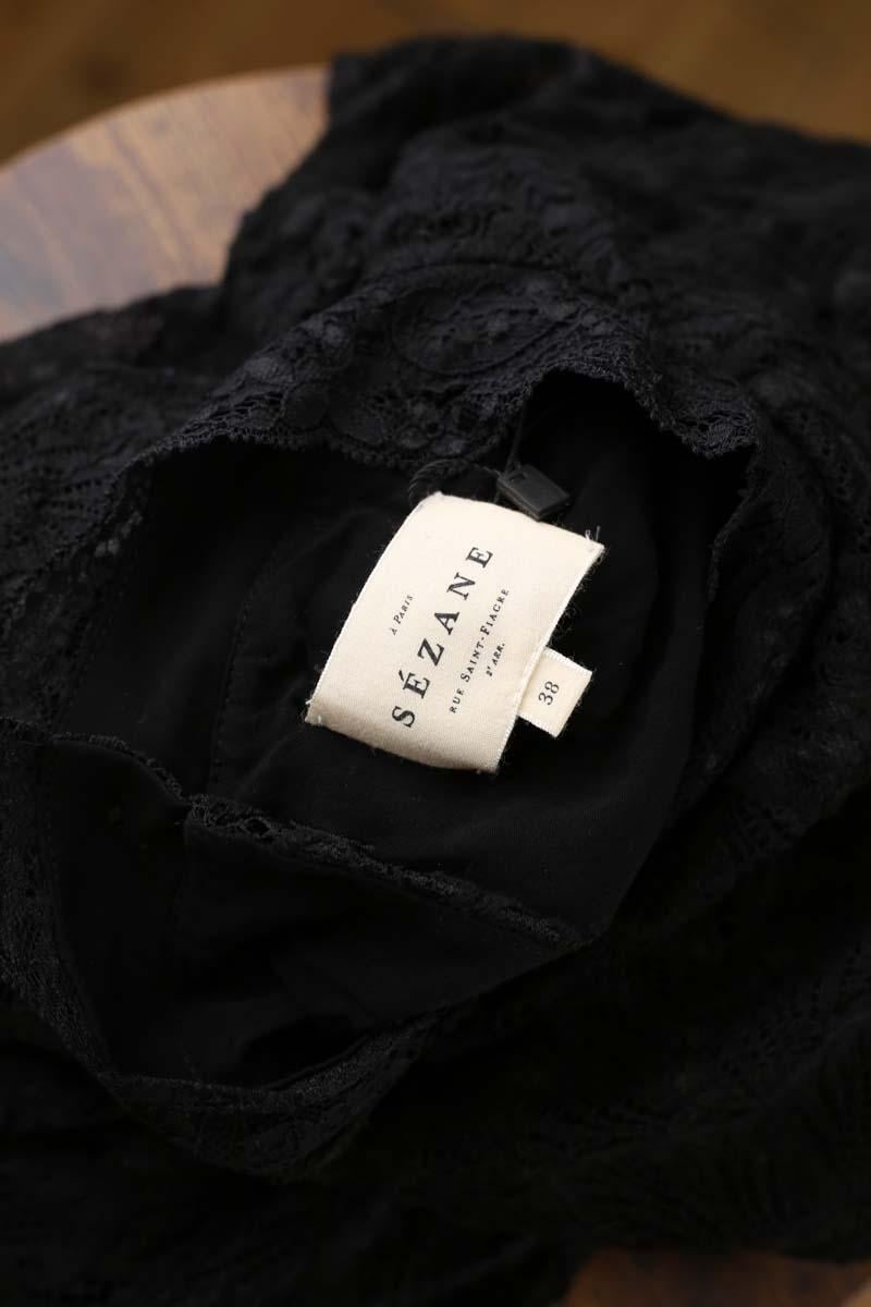 Black dress SEZANE - Seconde main Black