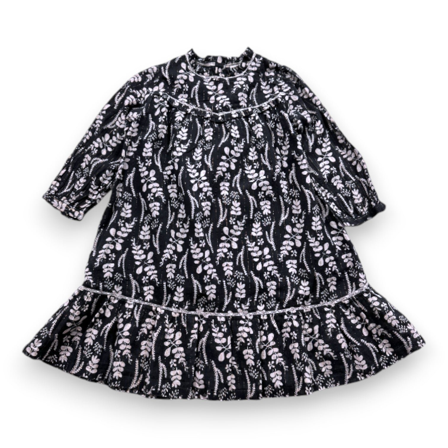 Gray children's dress - 4 years BONTON - Seconde Main Grey