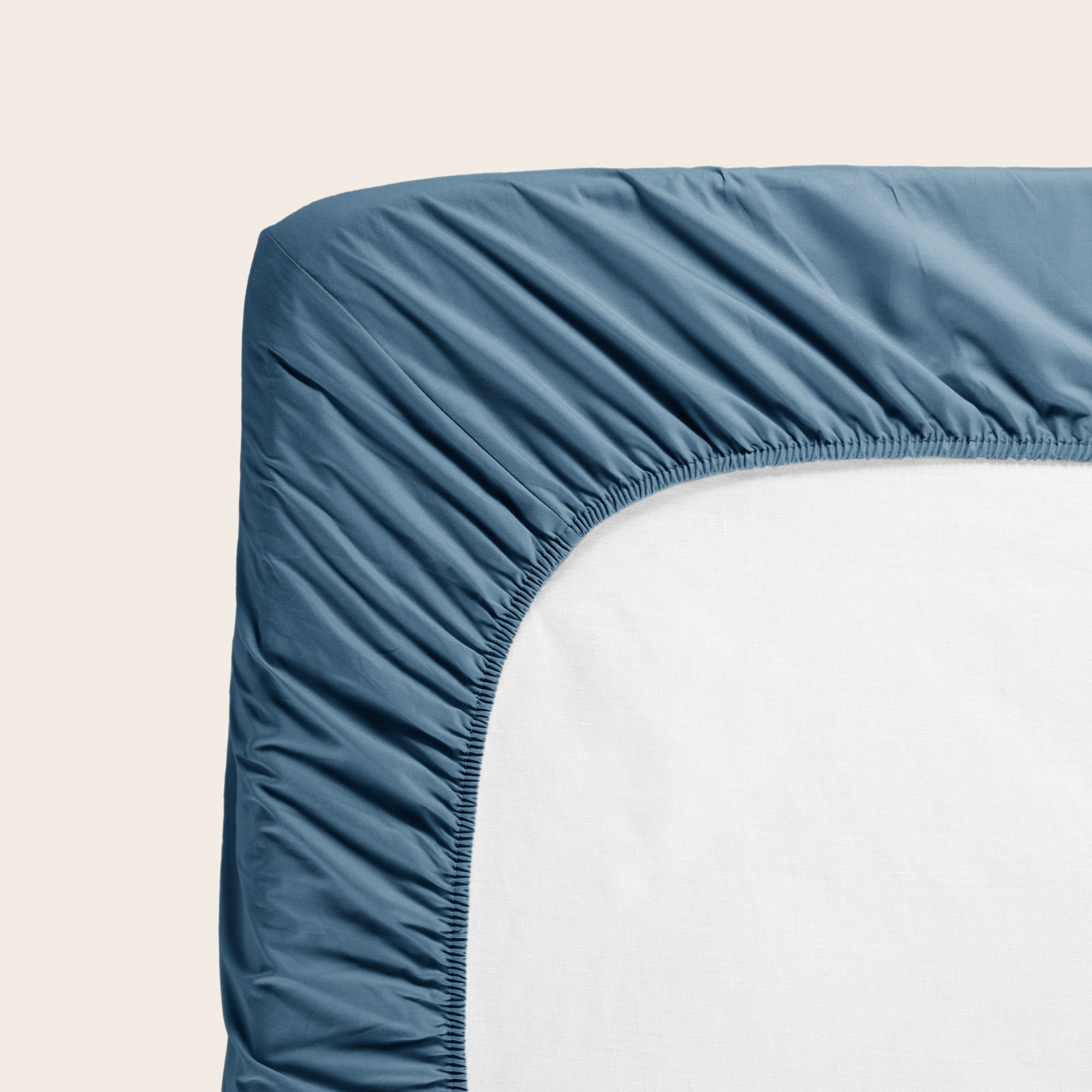 Fitted sheet Blue