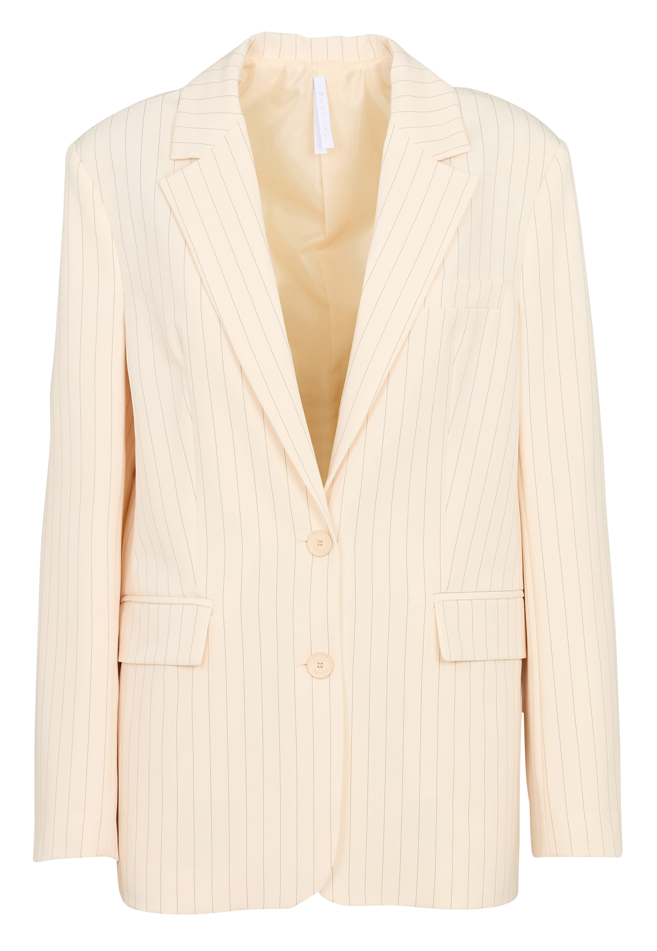 Gestreepte blazer IMPERIAL Wit