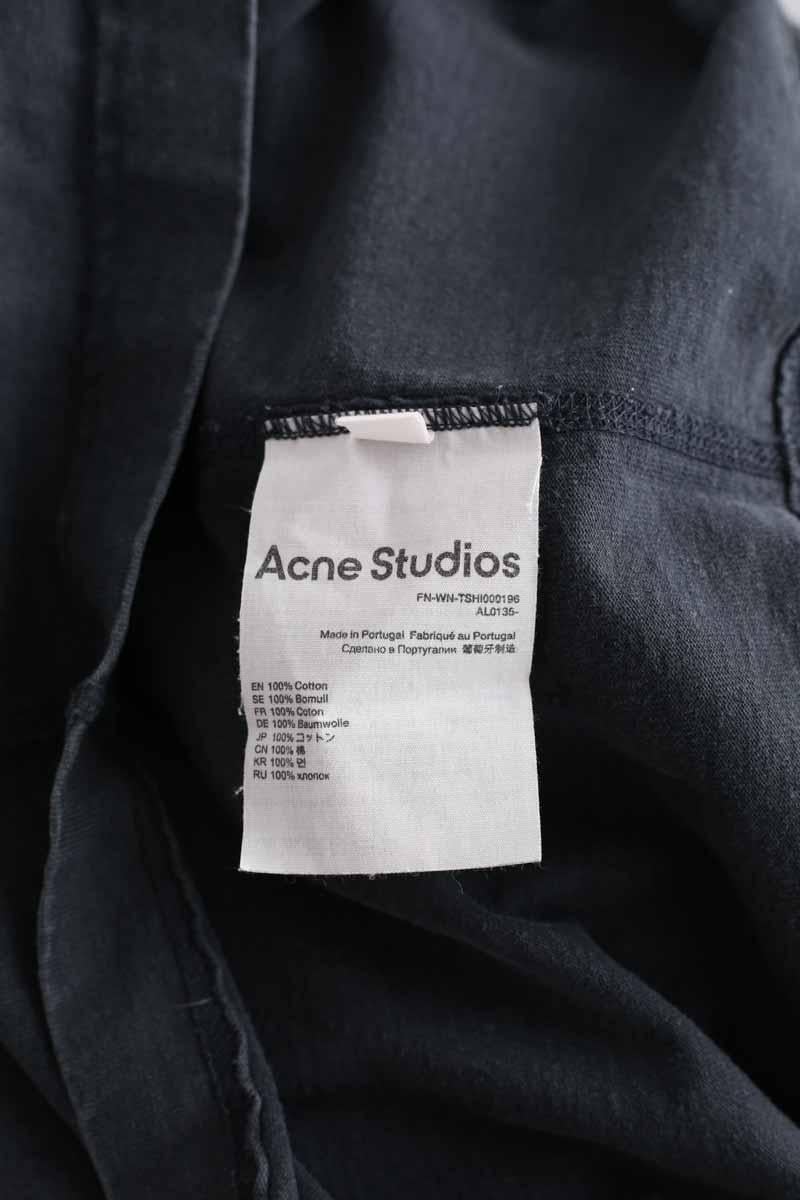 Cotton T-shirt ACNE STUDIOS - Seconde Main Grey