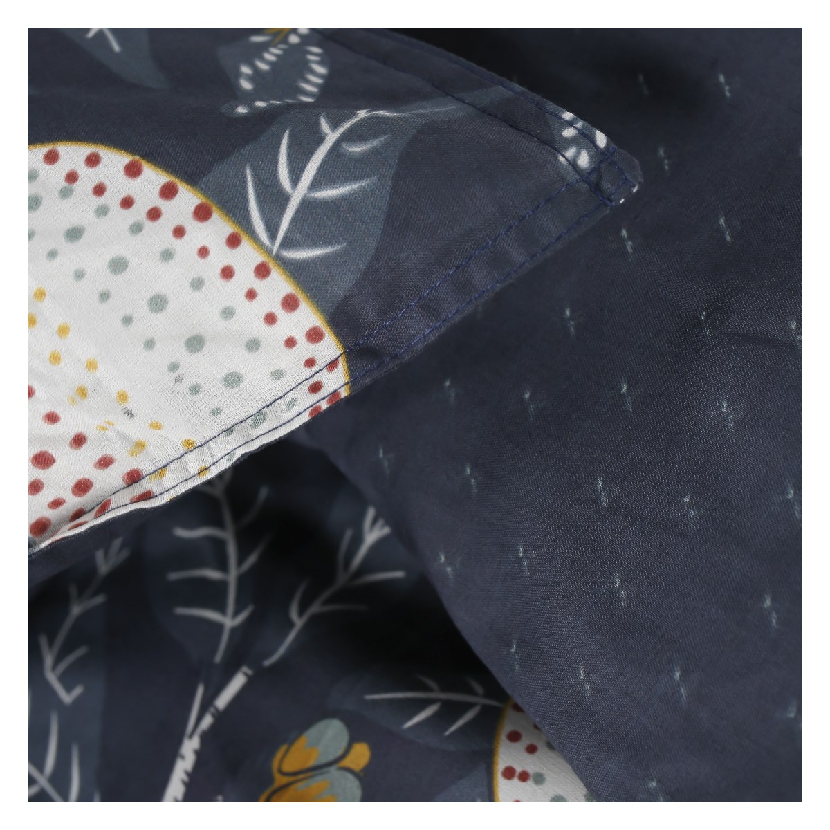 Printed cotton bedding set TODAY LINGE DE MAISON Blue