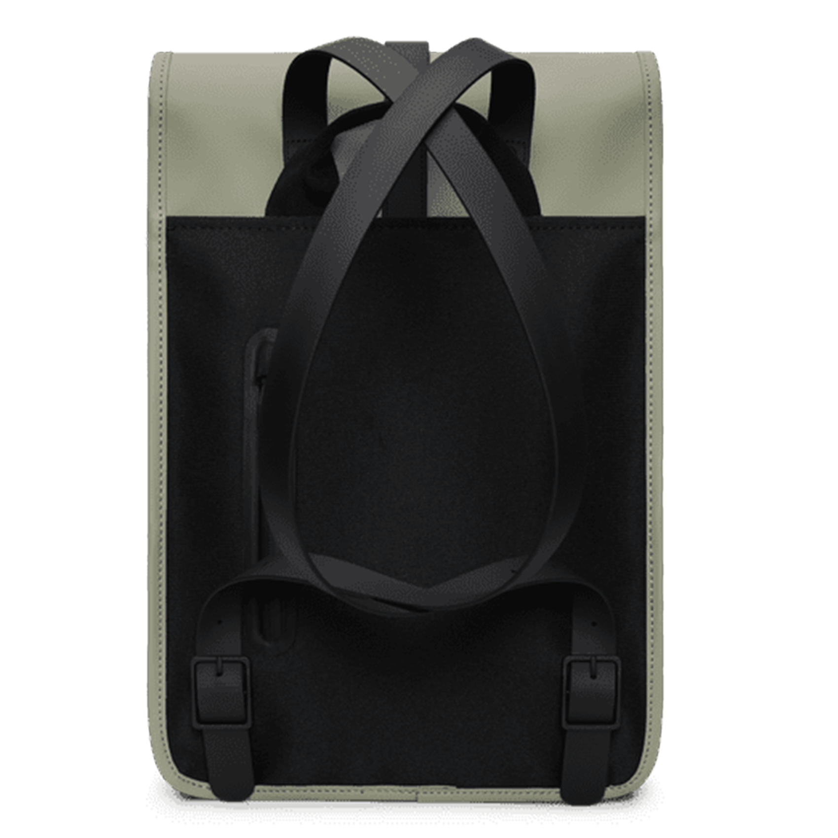 Waterproof backpack RAINS Green