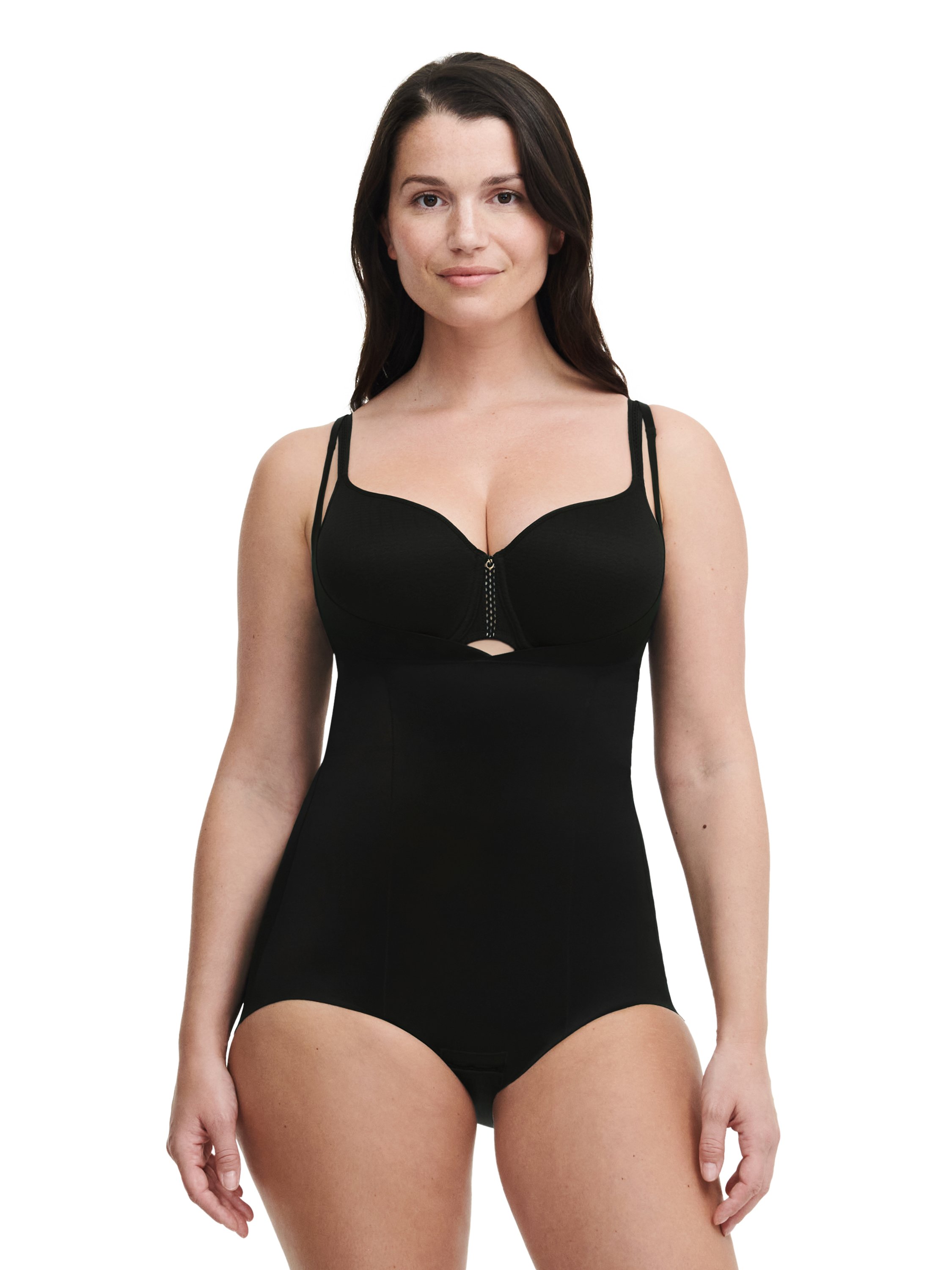 Shaping bodysuit with underbust support CHANTELLE Black