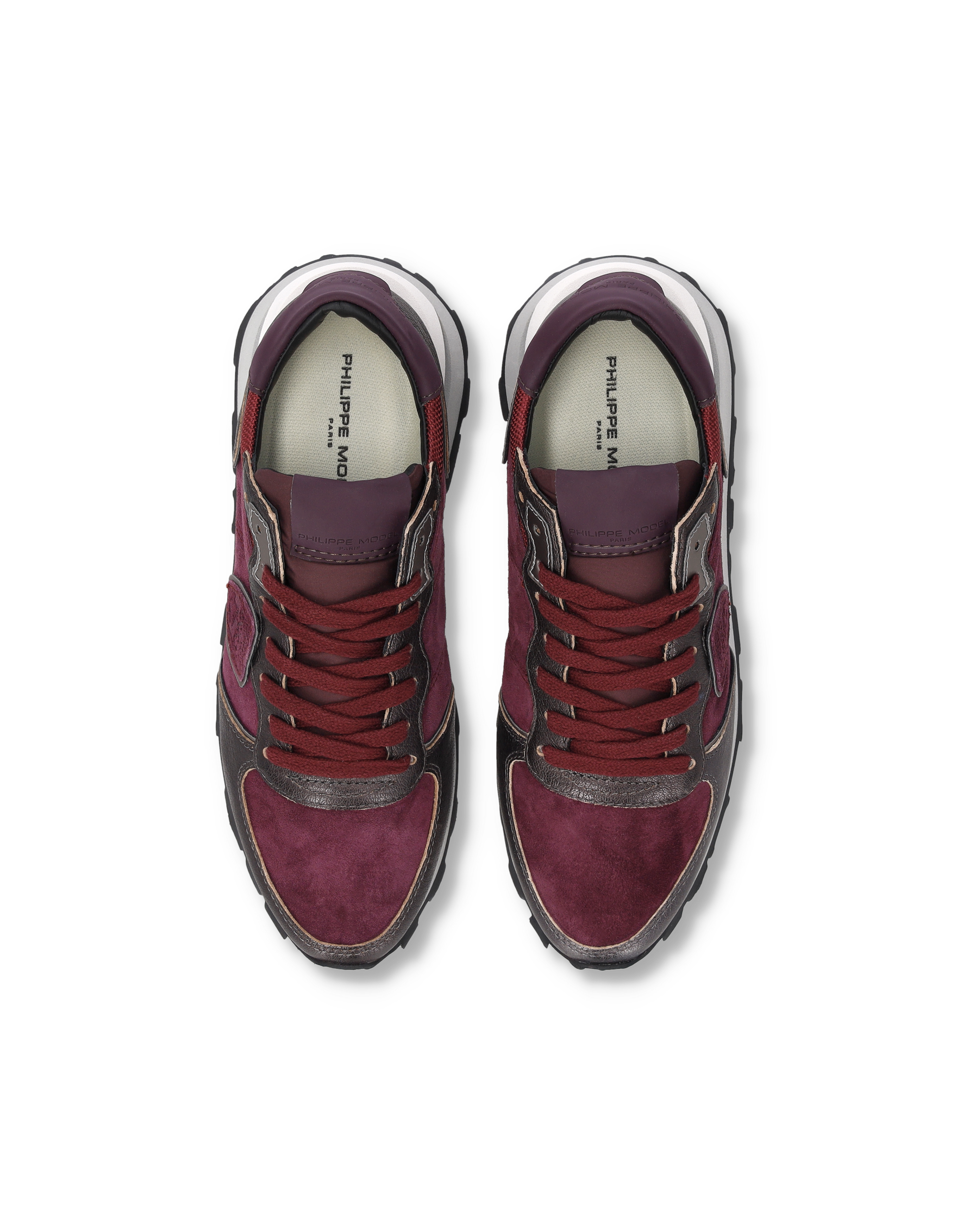 High-top running sneakers PHILIPPE MODEL Red