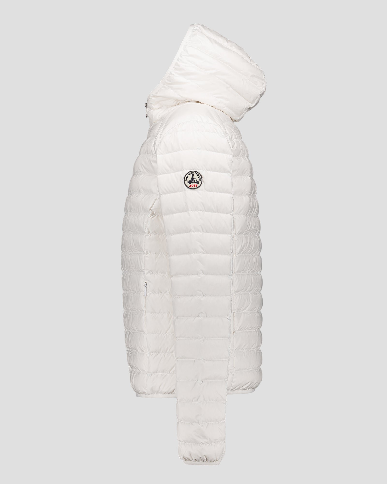 Lightweight hooded puffer jacket nico JOTT White
