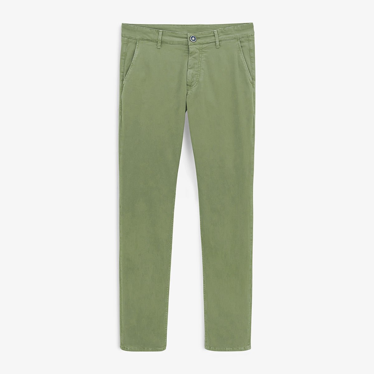 Straight-cut chino trousers SERGE BLANCO Green