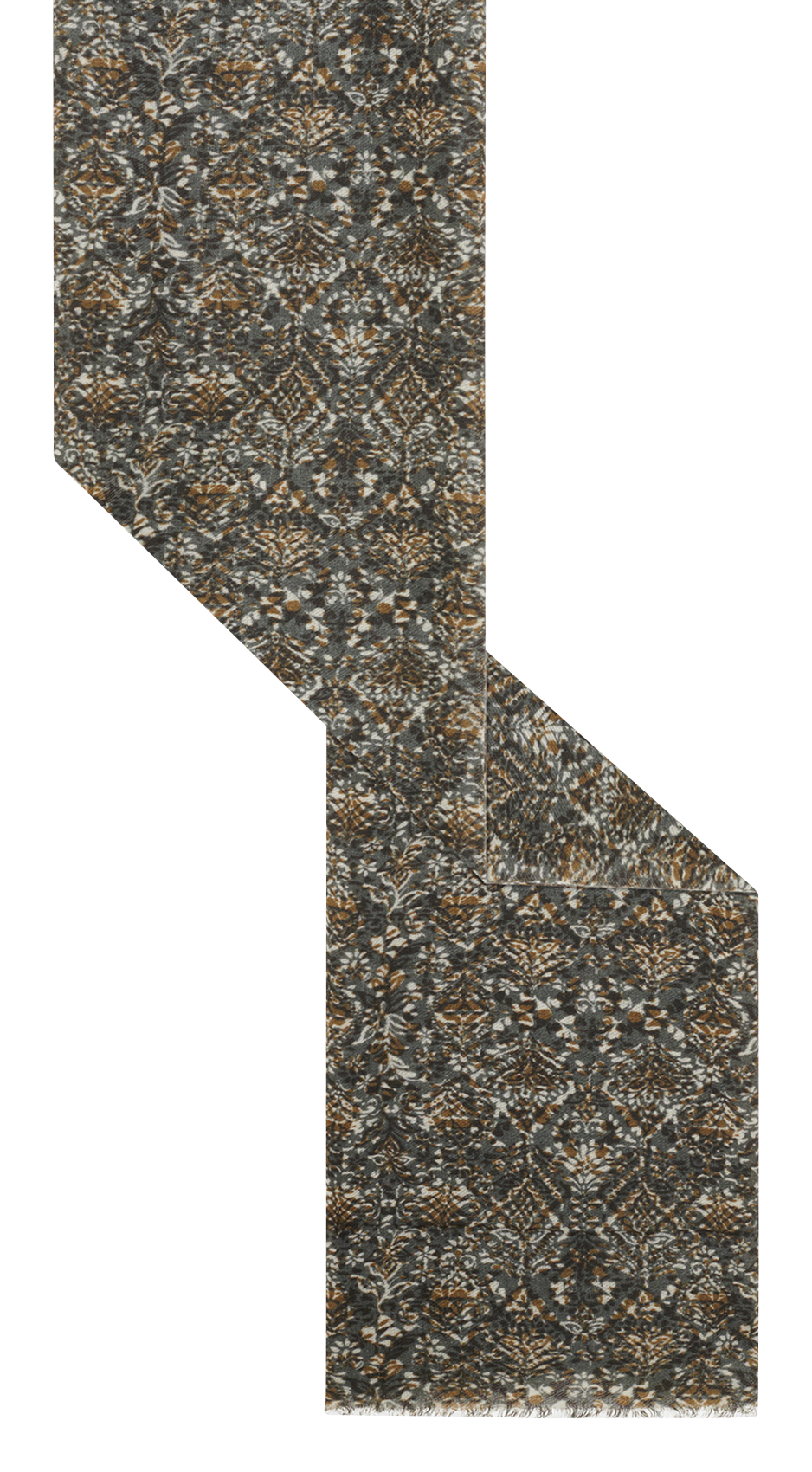 Halstuch aus Wolle und Seide GERARD DAREL Grau