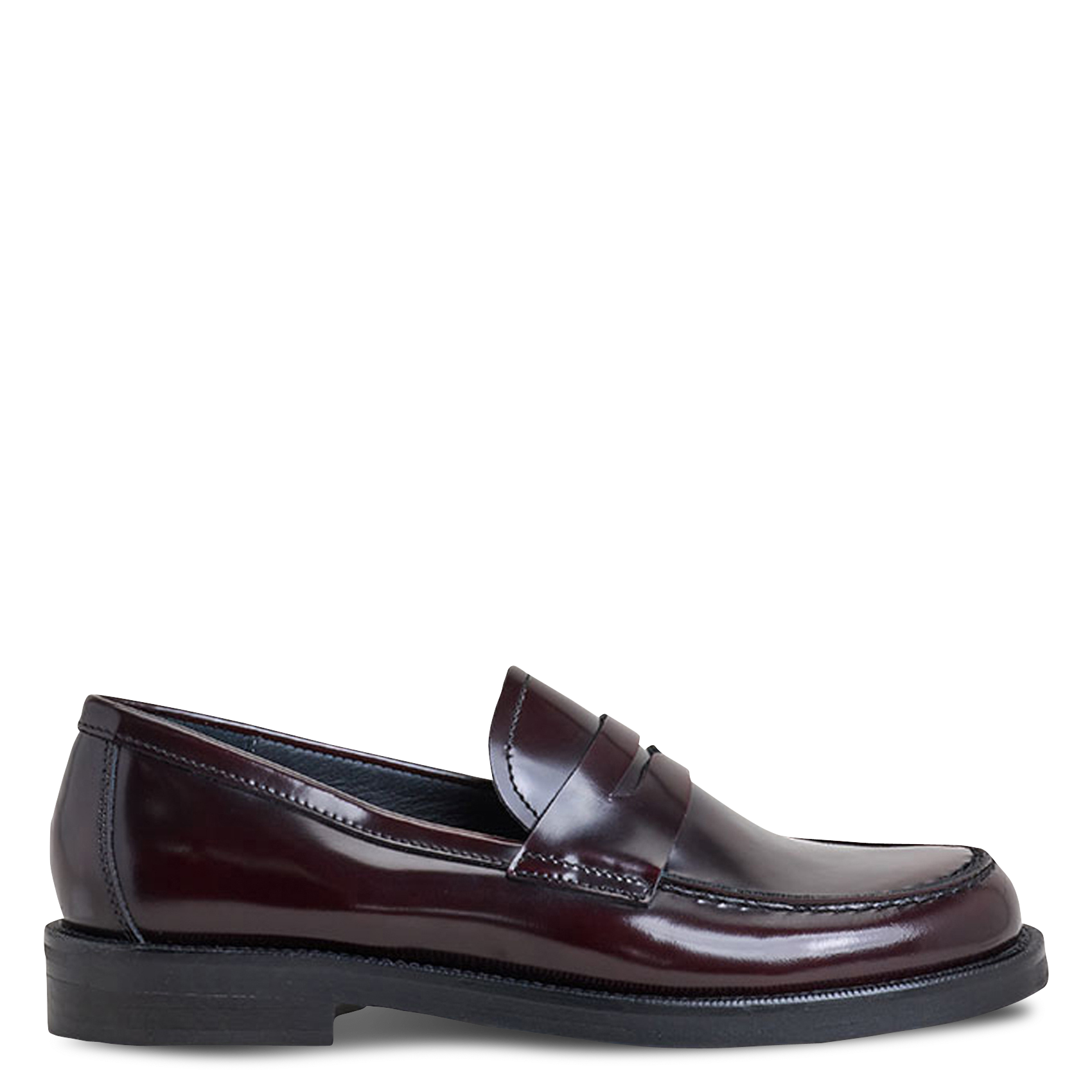 Mocassins en cuir JONAK Rouge