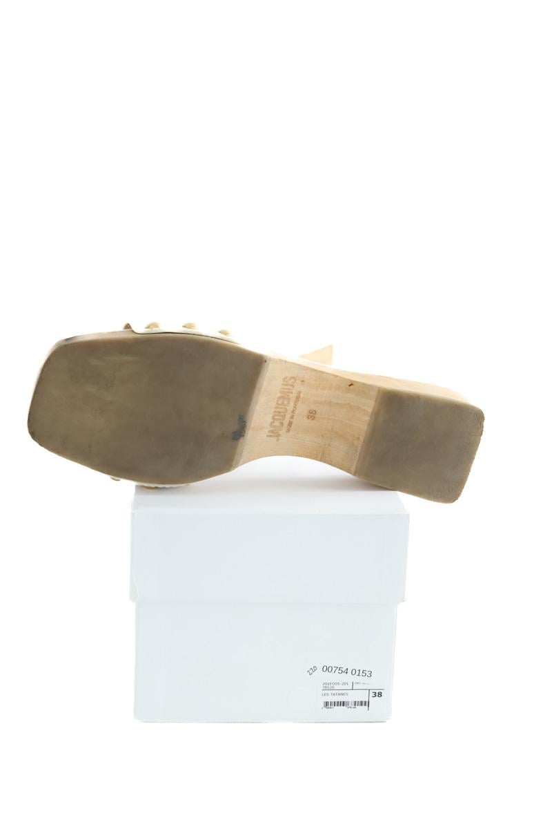 Clogs JACQUEMUS- Seconde Main White