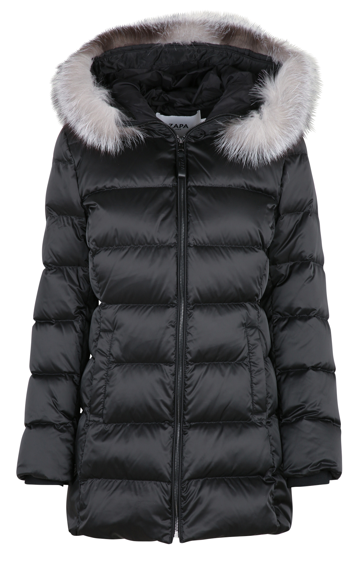 High-neck padded jacket ZAPA Black