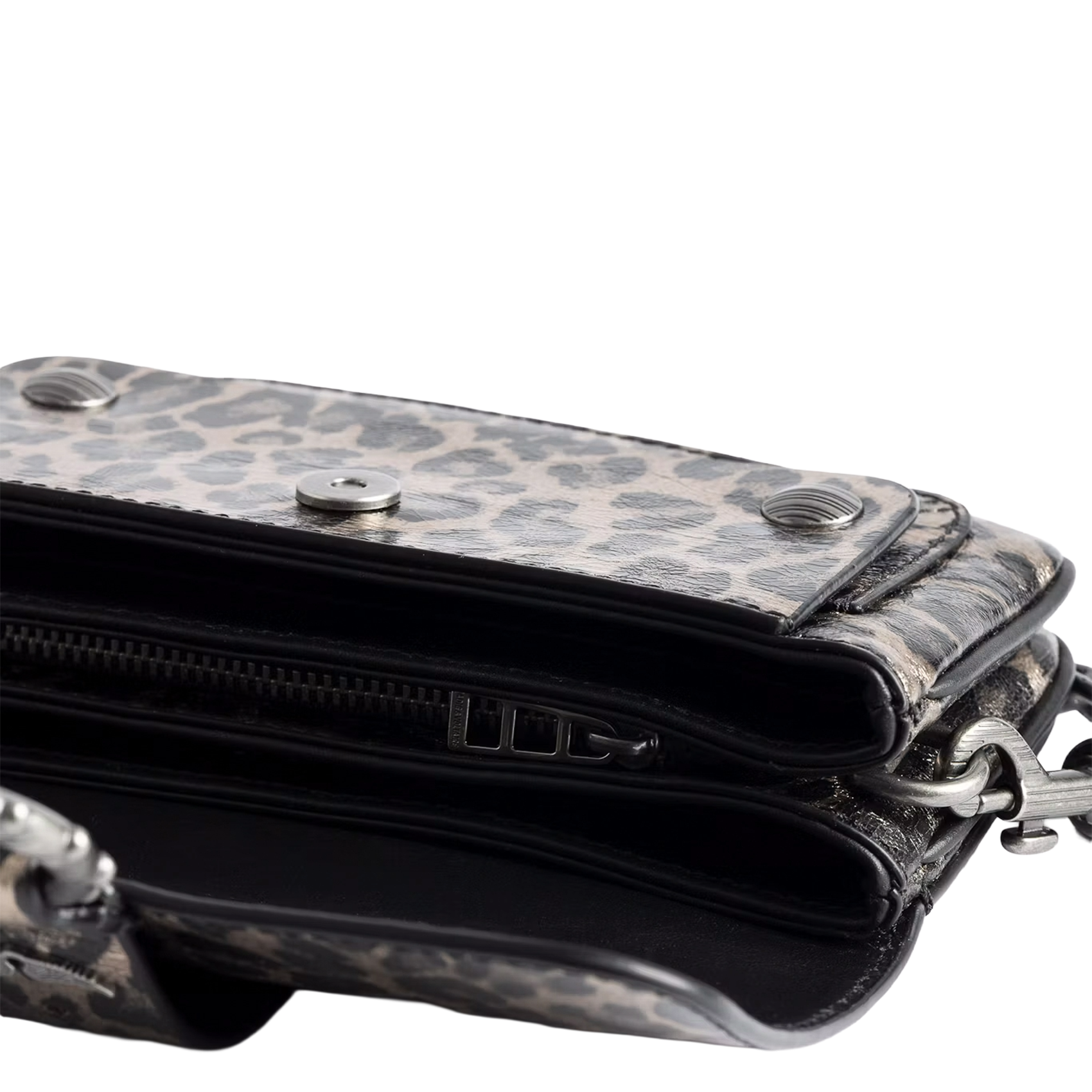 Dori leather shoulder bag ZADIG&VOLTAIRE Grey