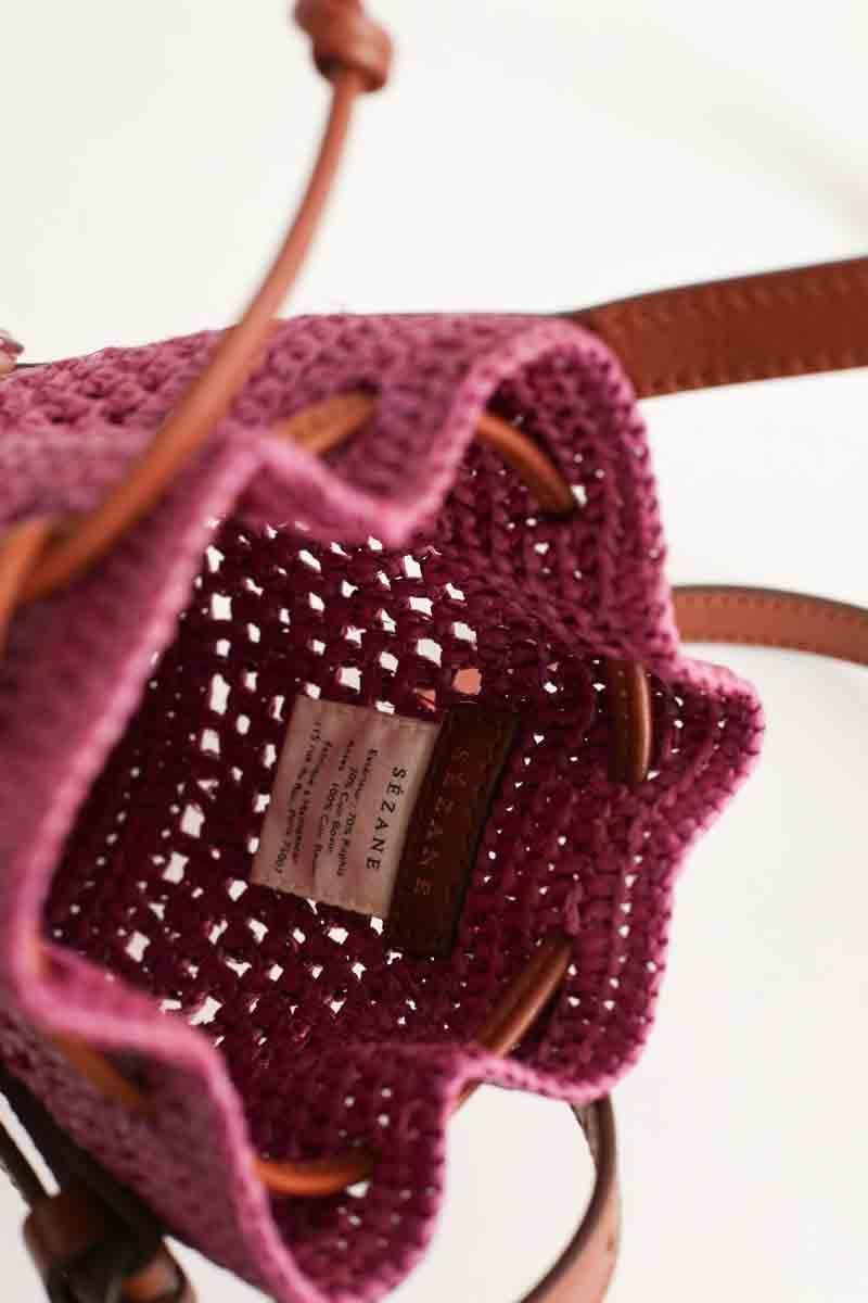 Shoulder bag SEZANE - Seconde main Pink