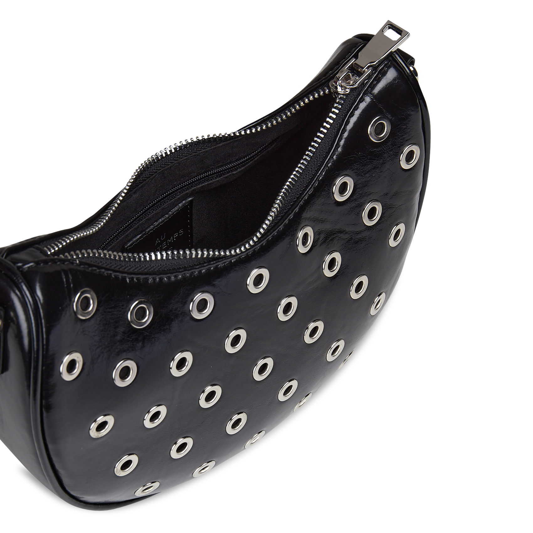 Bolso con ojales AU PRINTEMPS PARIS Negro