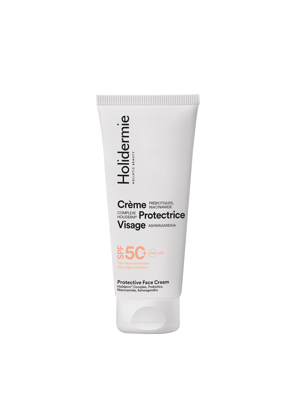 Zonbeschermende Gezichtscrème SPF50+ HOLIDERMIE No color