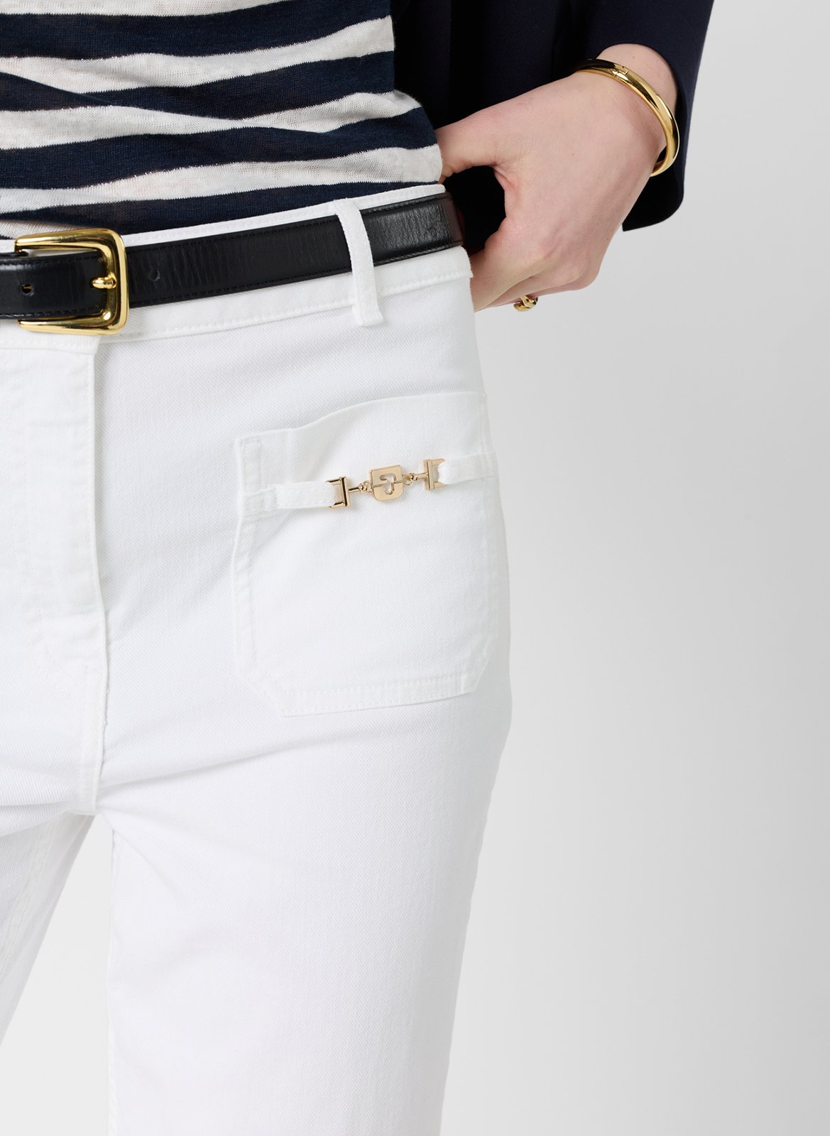 Carrot trousers GERARD DAREL White